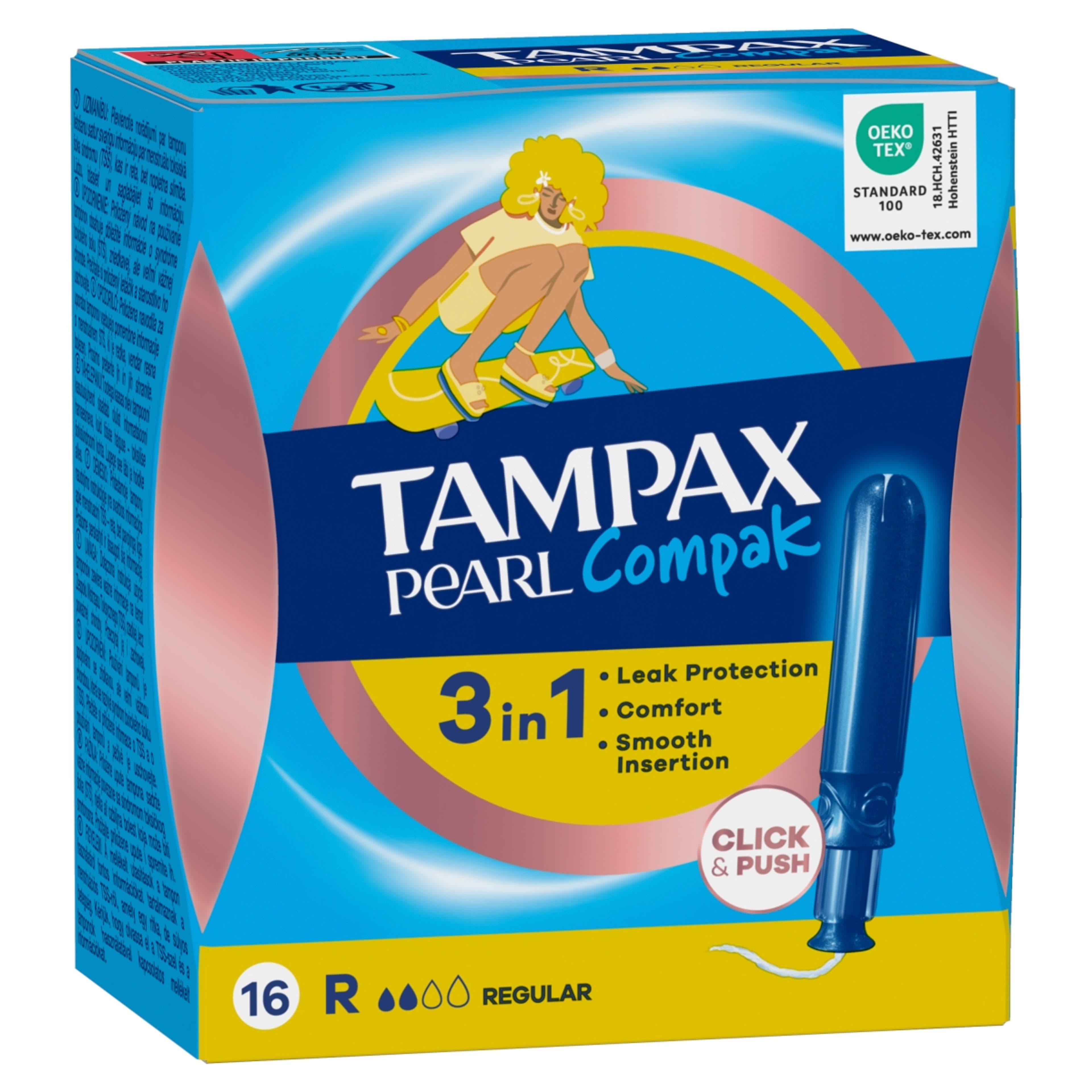 Tampax Compak Pearl Regular tampon - 16 db-2