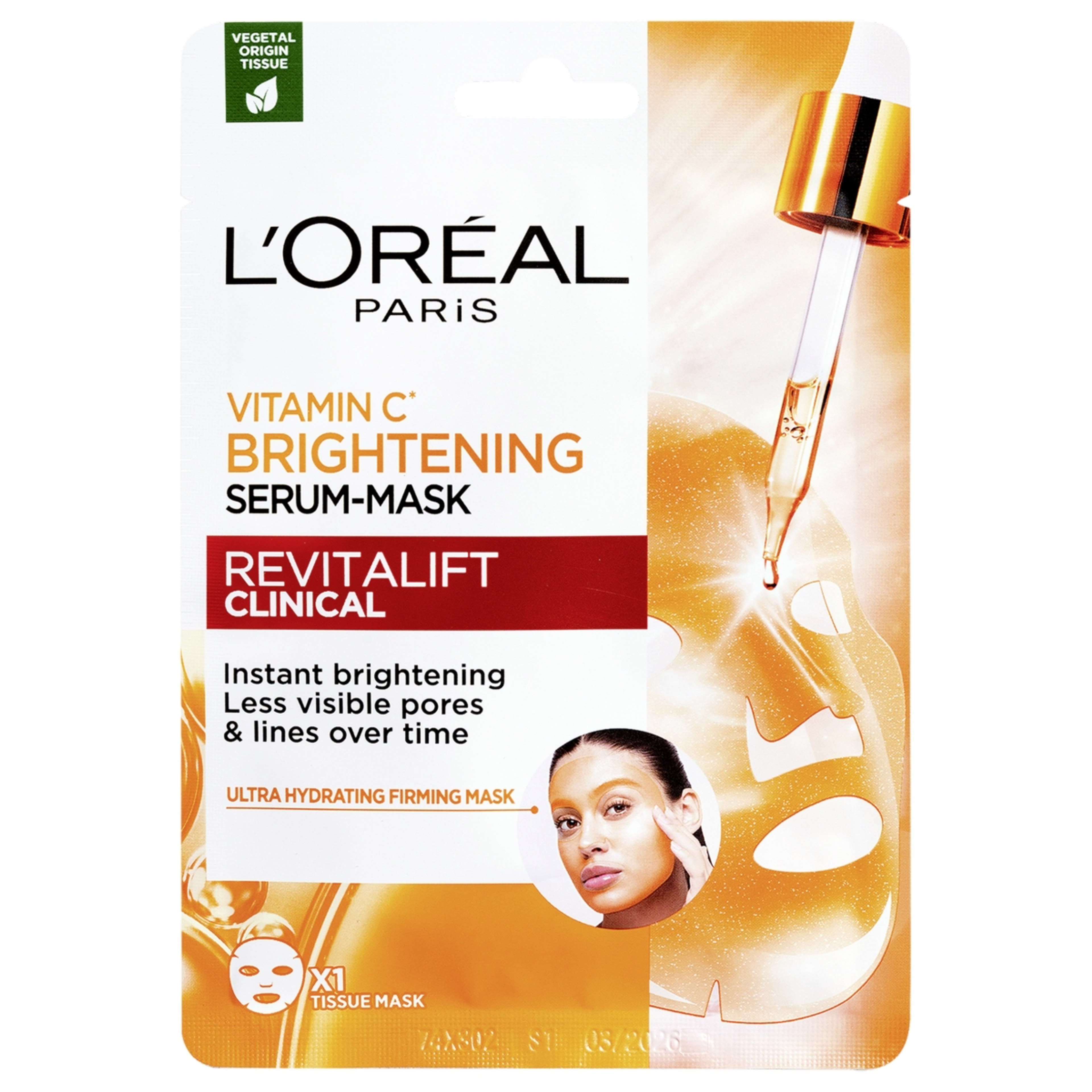 L'Oréal Paris Revitalift C vitamin maszk - 26 ml-1