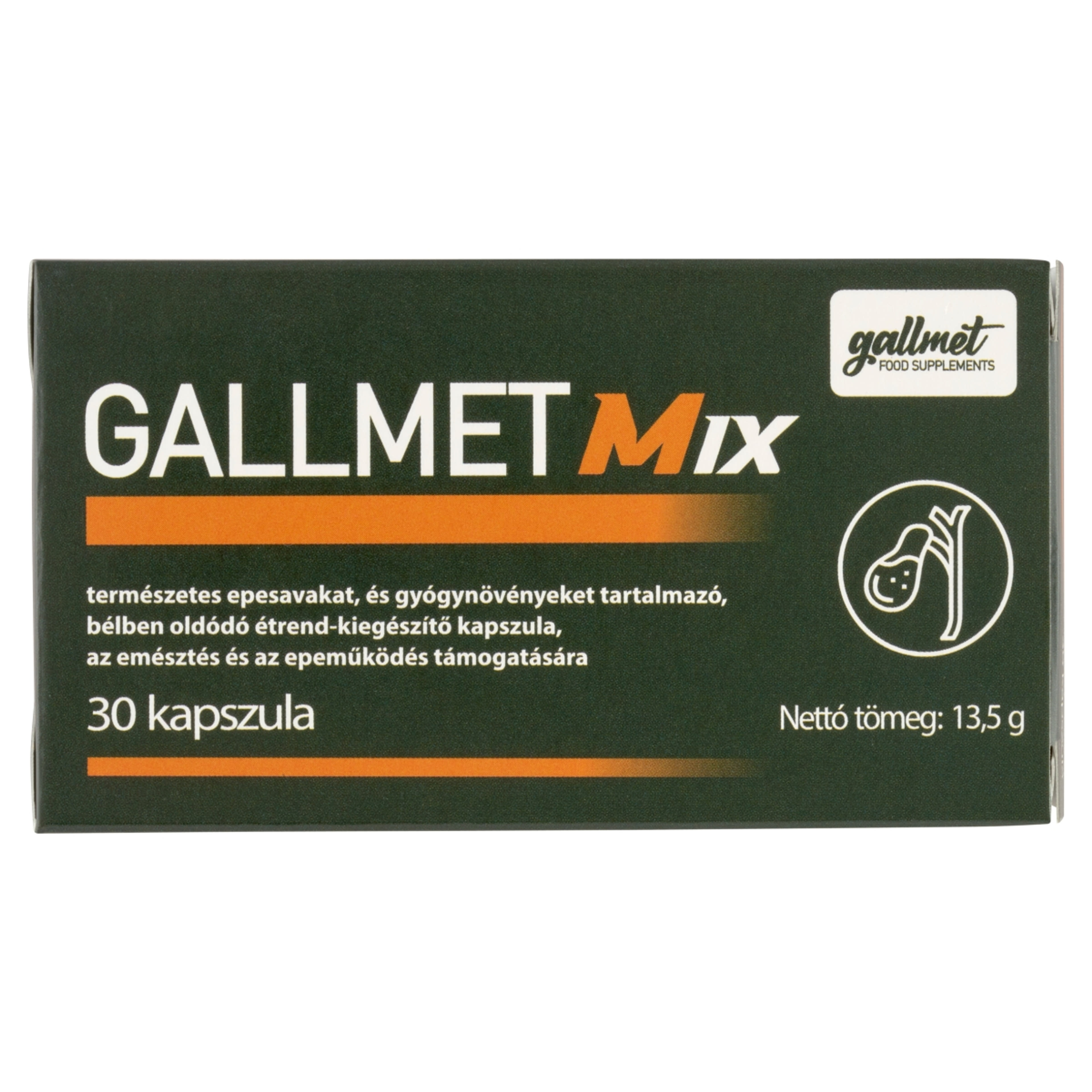 Gallmet-M étrend-kiegészítő kapszula - 30 db