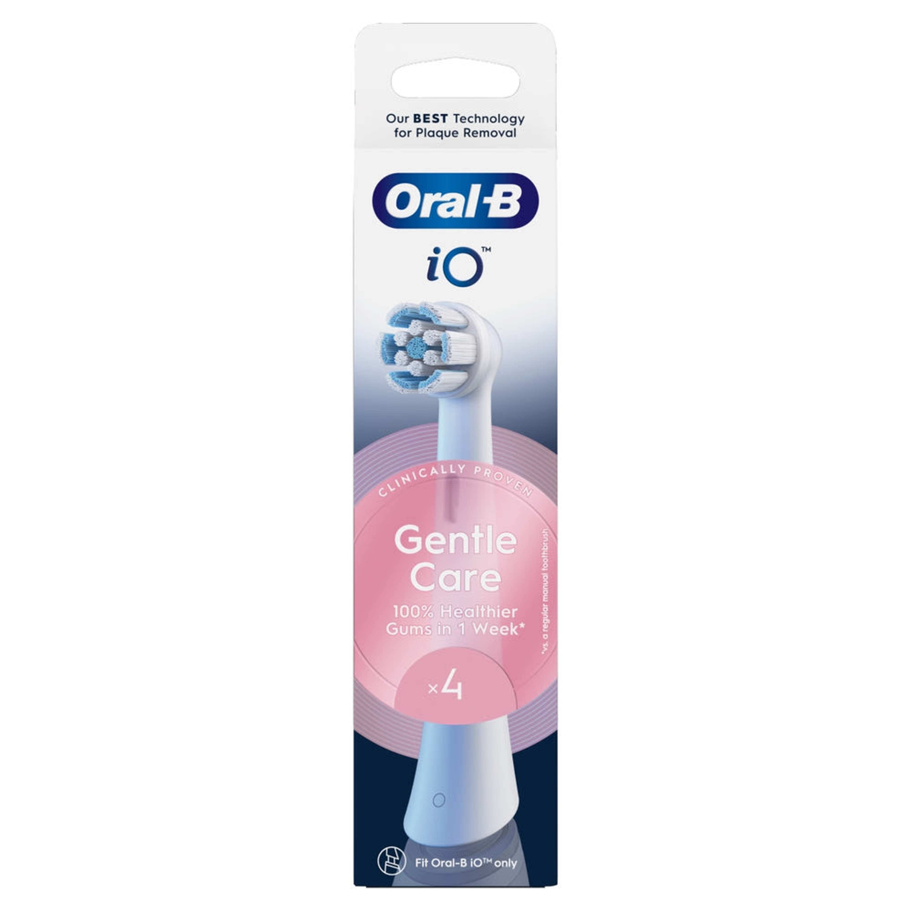 Oral-B iO Series Gentle Care elektromos fogkefe pótfej - 4 db