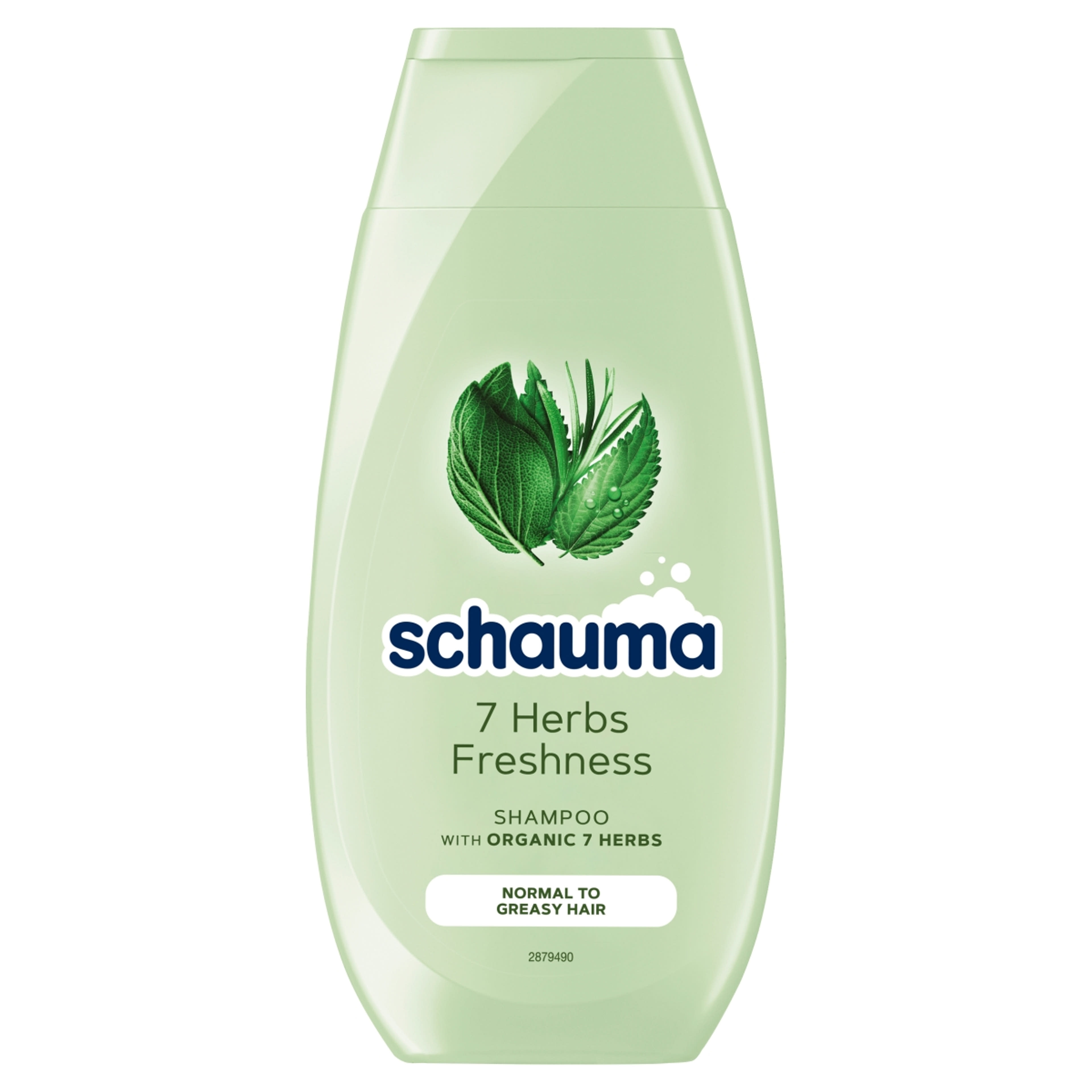 Schauma 7 Gyógynövényes (Lelapulás Ellen, Zsíros Hajra) sampon - 250 ml