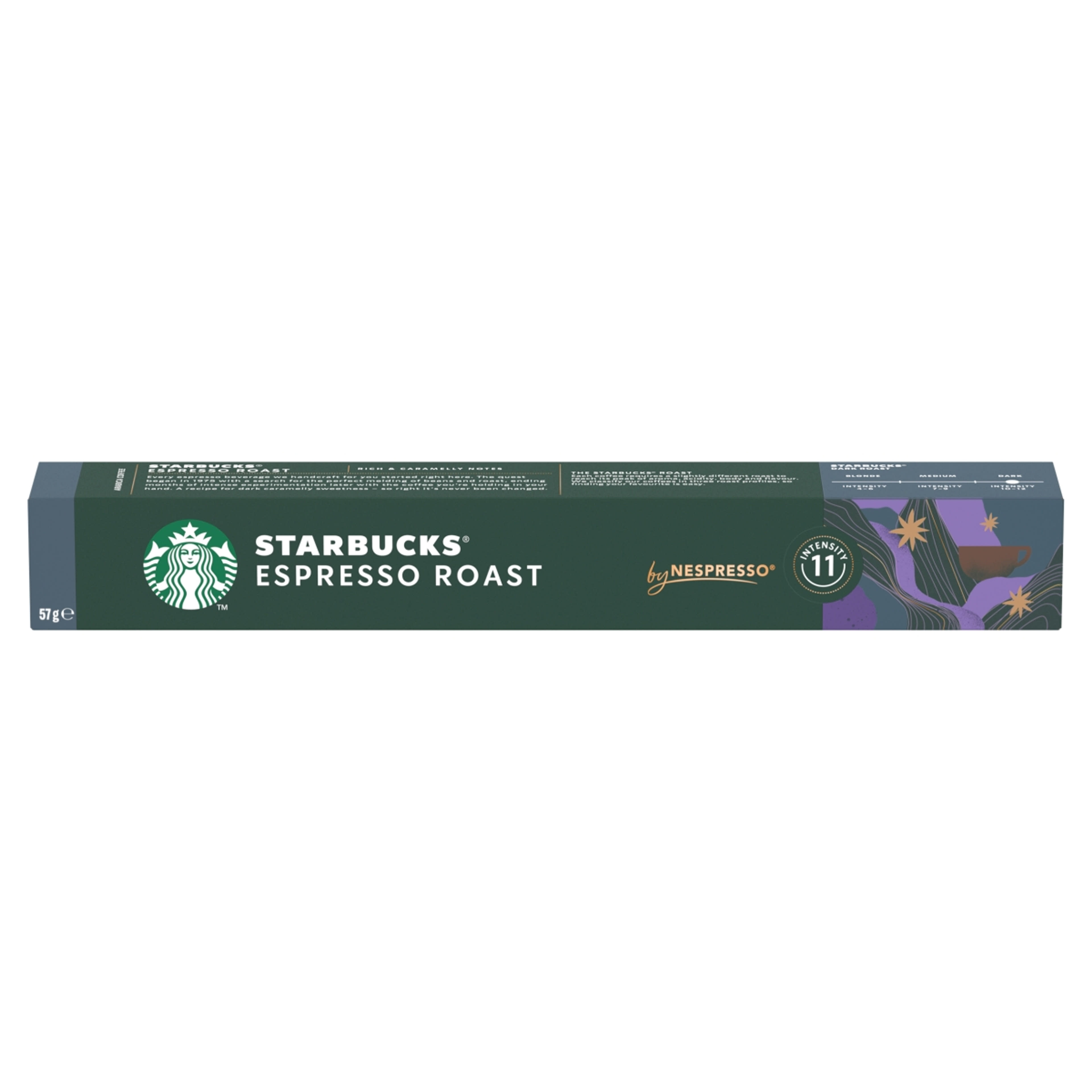 Starbucks by Nespresso Espresso Roast kávékapszula - 10 db