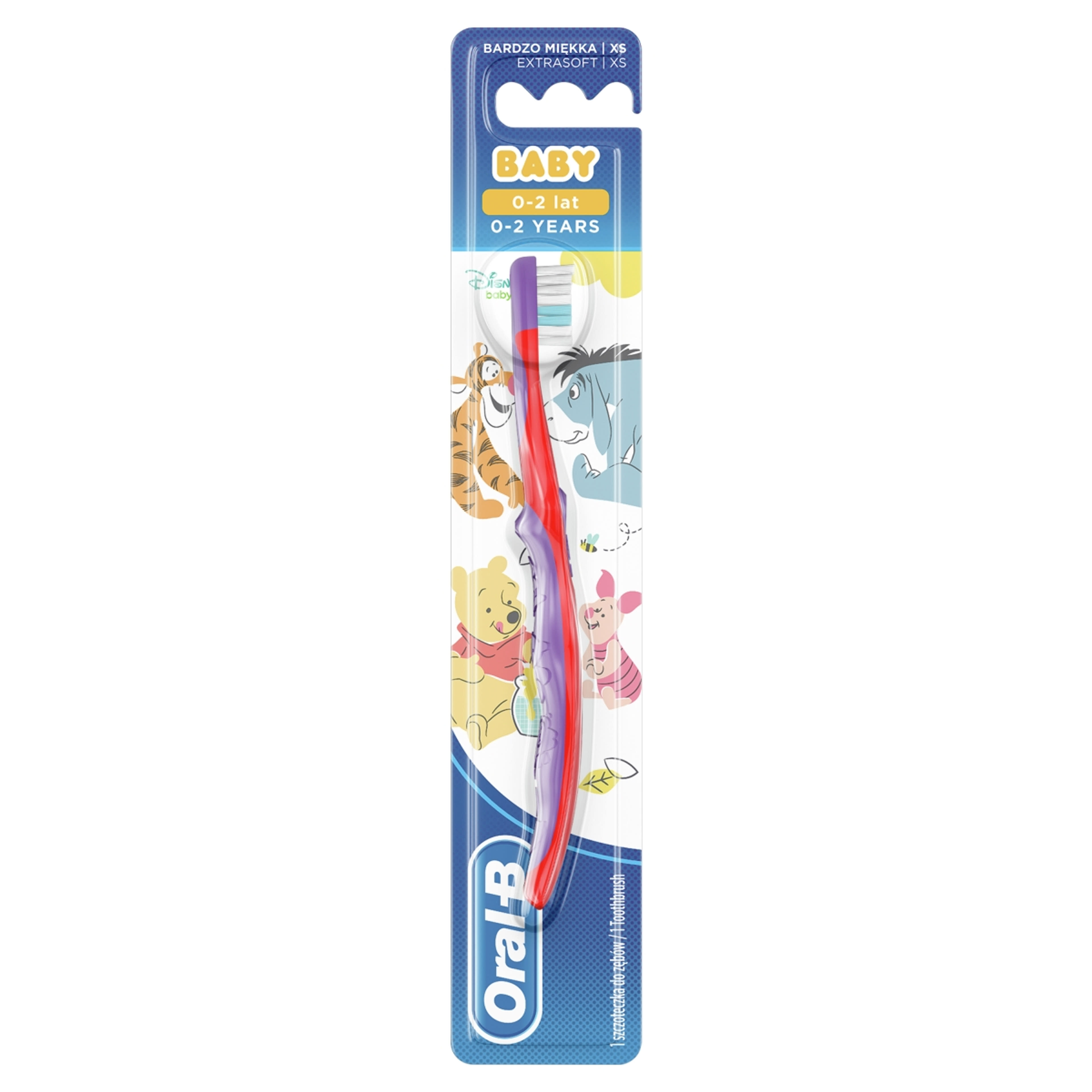 Oral-B Stages 1 Puha Sörtéjű 4-24 Hónapos Babáknak fogkefe - 1 db