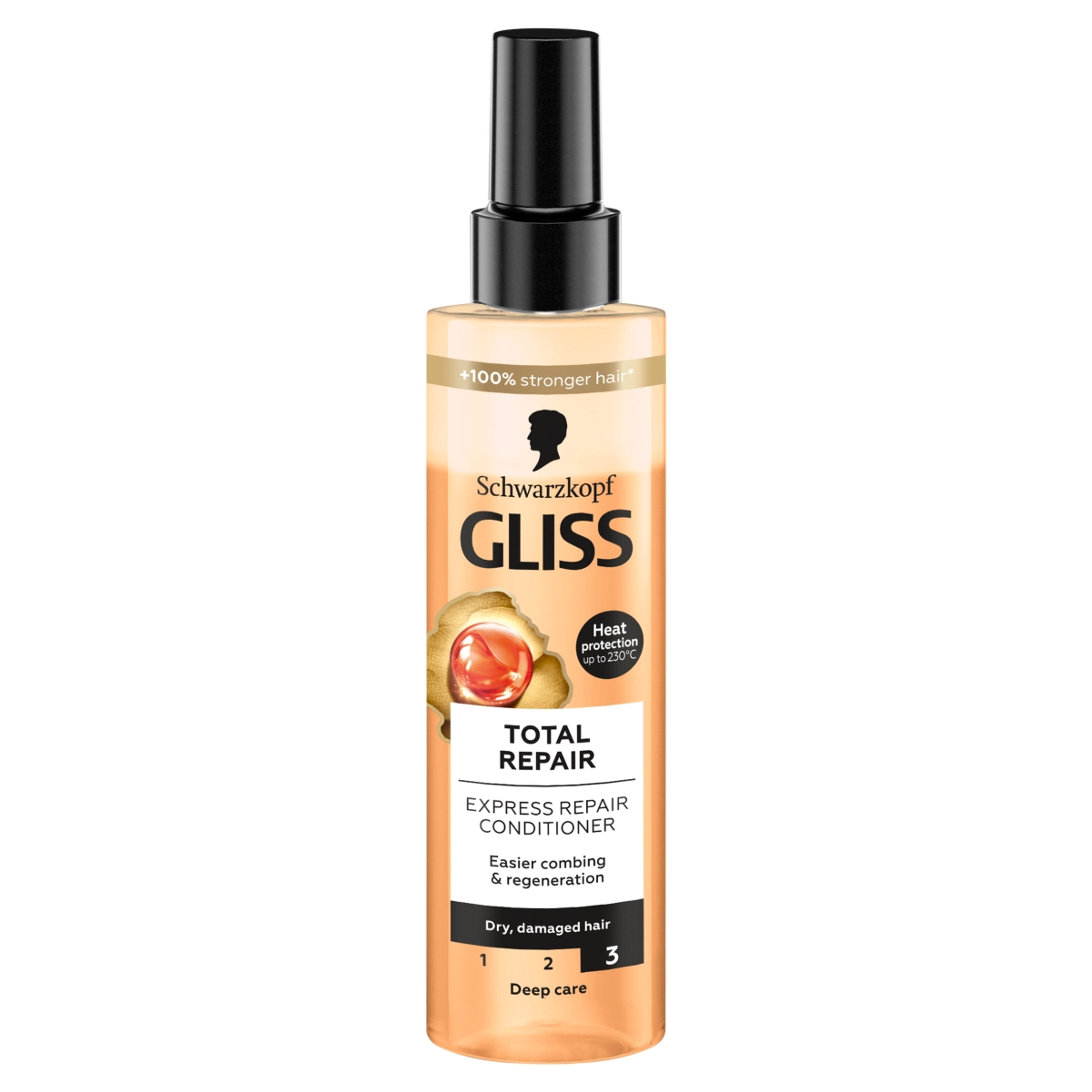 Gliss Express Repair - Teljeskörű regeneráló hajregeneráló balzsam - 200 ml