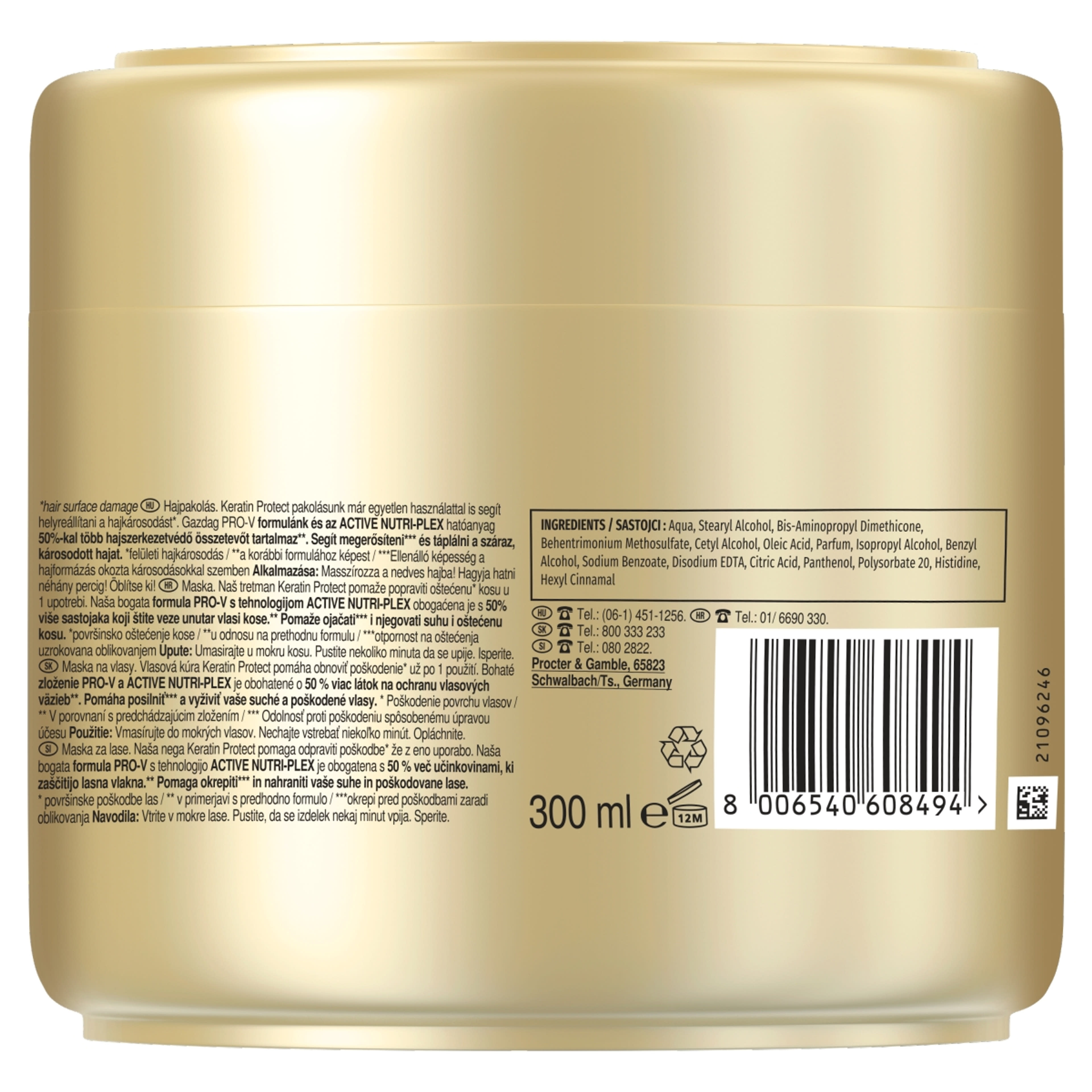 Pantene Intensive Repair Gyenge És Károsodott Hajra hajpakolás - 300 ml-2
