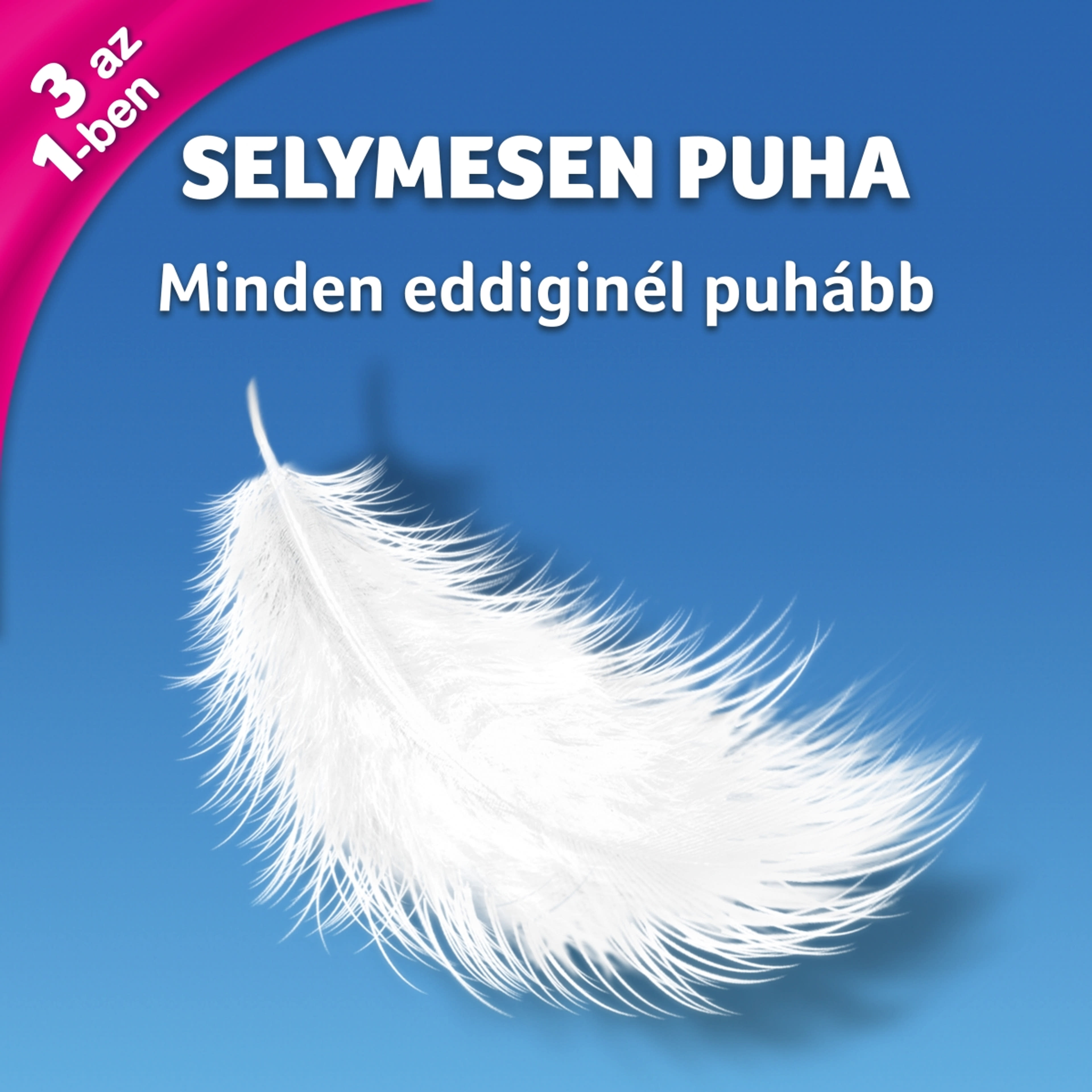 Zewa Deluxe 3 Rétegű Illatmentes Papírzsebkendő - 90 db-3