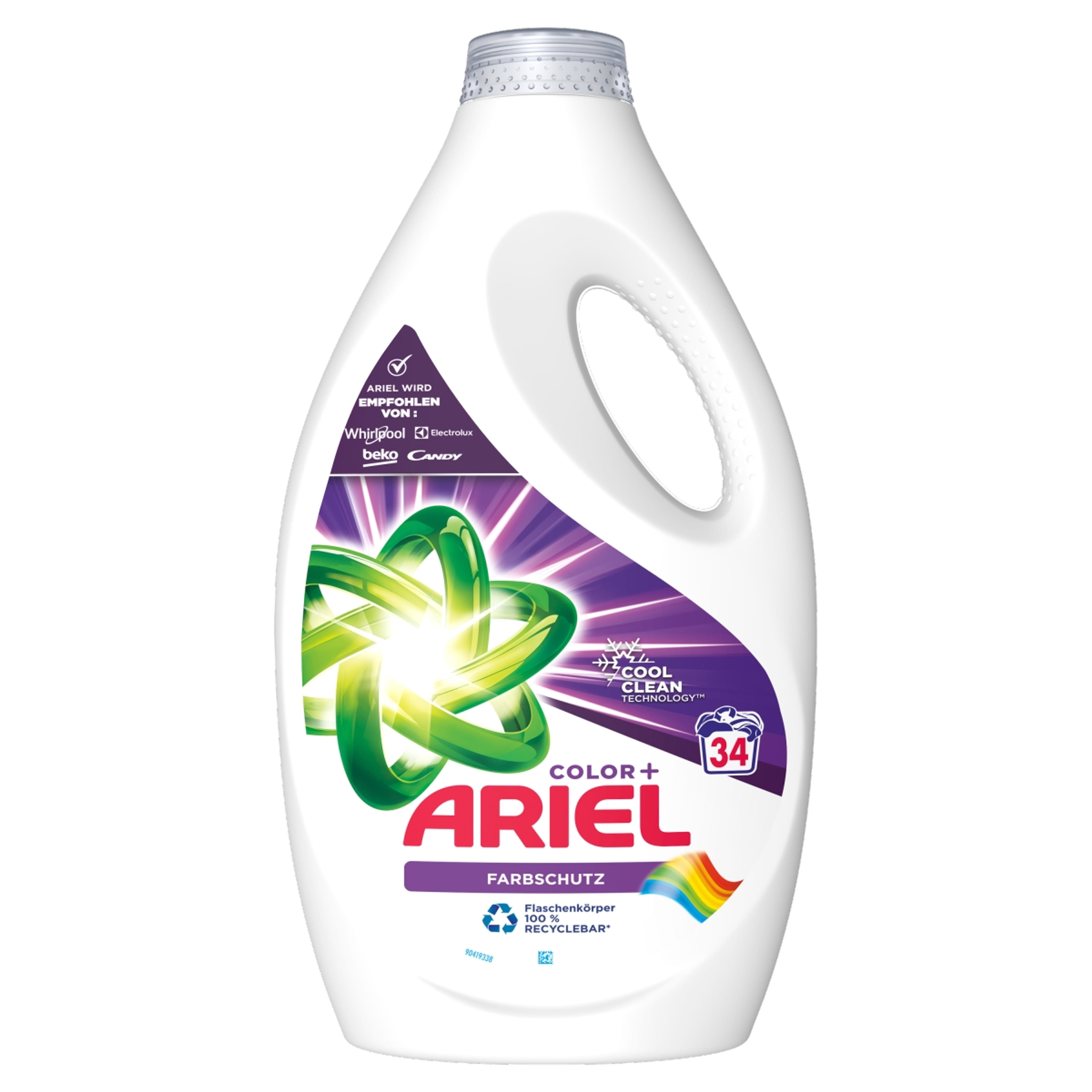 Ariel Color Protection Color folyékony mosószer, 34 mosáshoz - 1700 ml-1