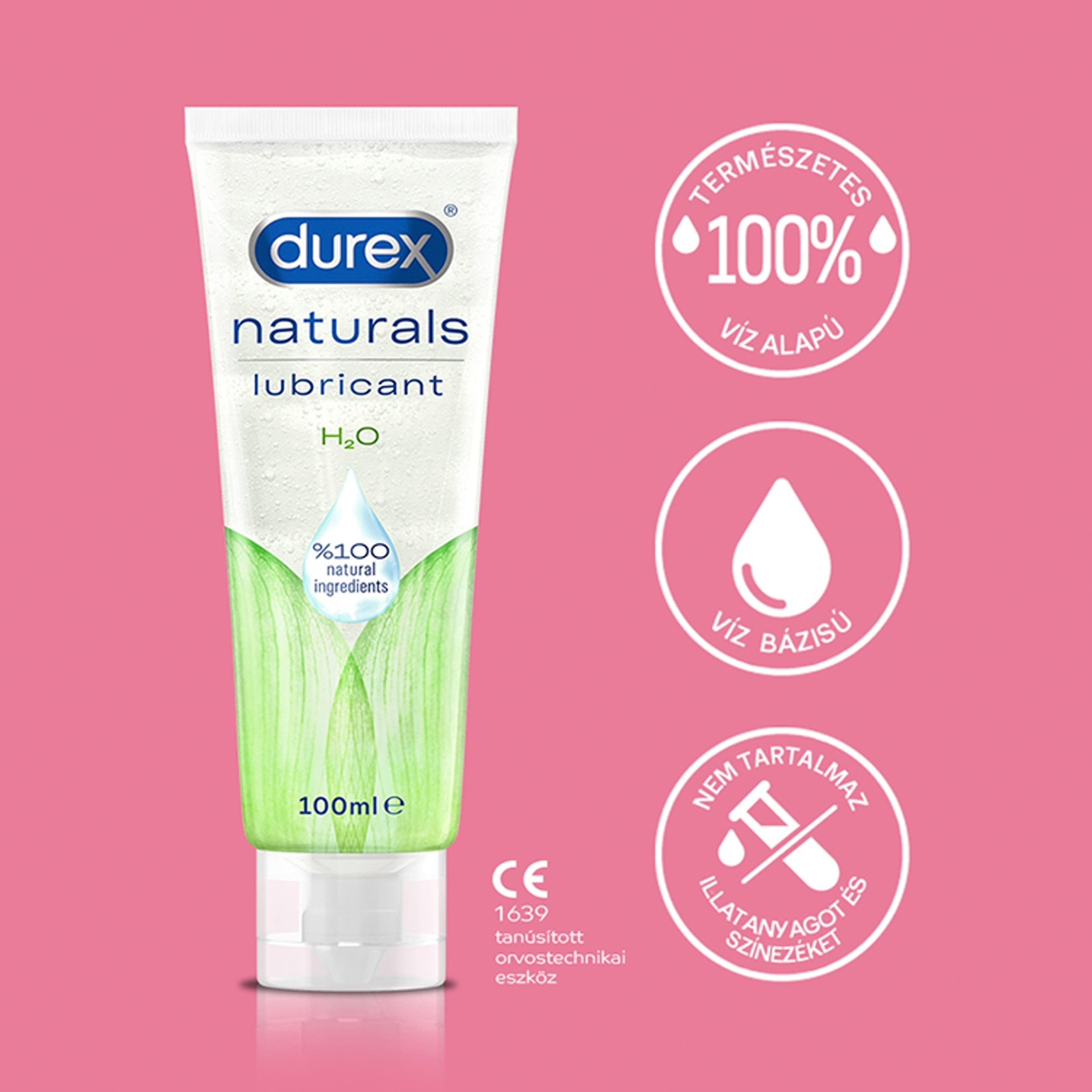 Durex Naturals intim síkosító gél - 100 ml-3