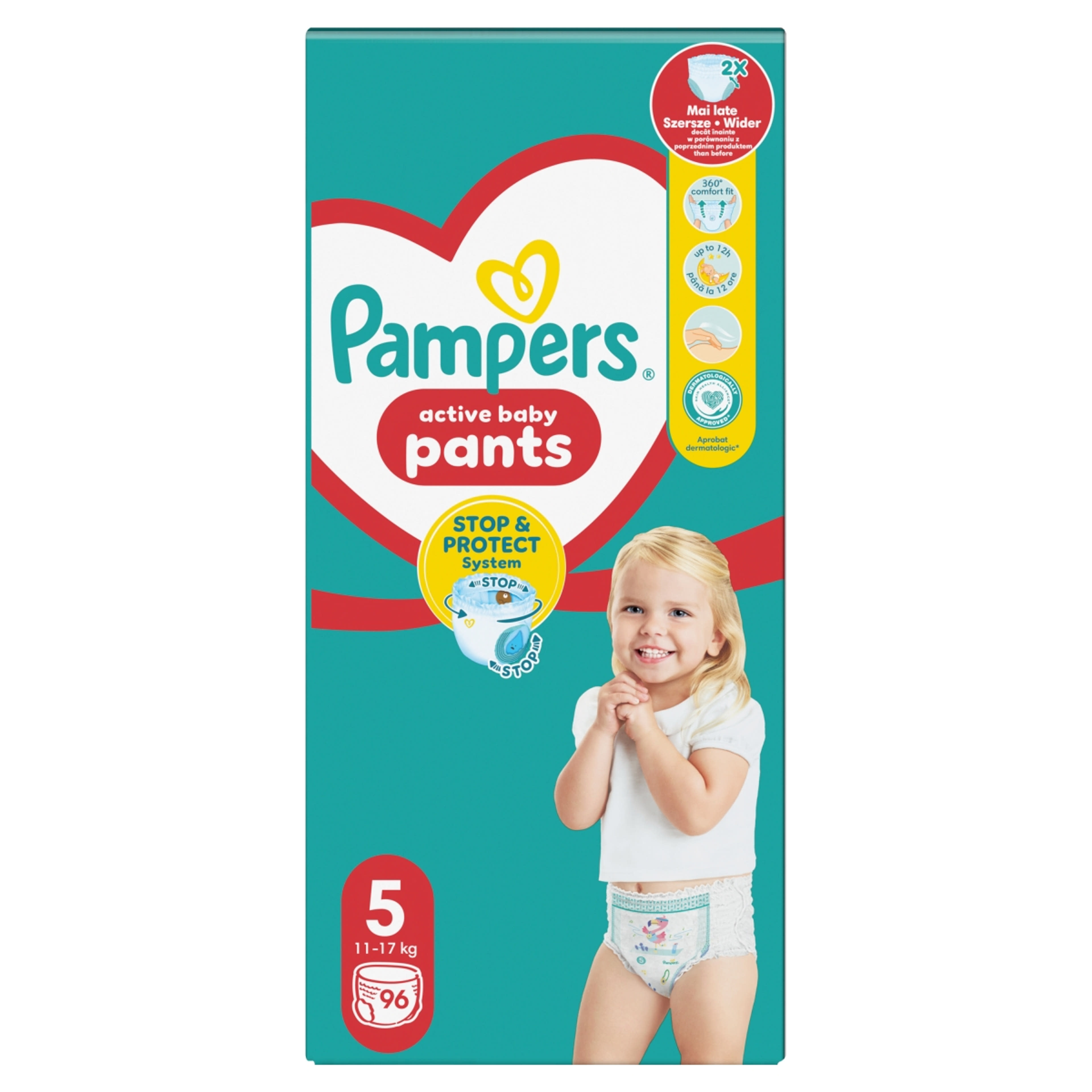 Pampers Pants bugyipelenka Mega Pack+ 5-ös 12-17 kg - 96 db-3