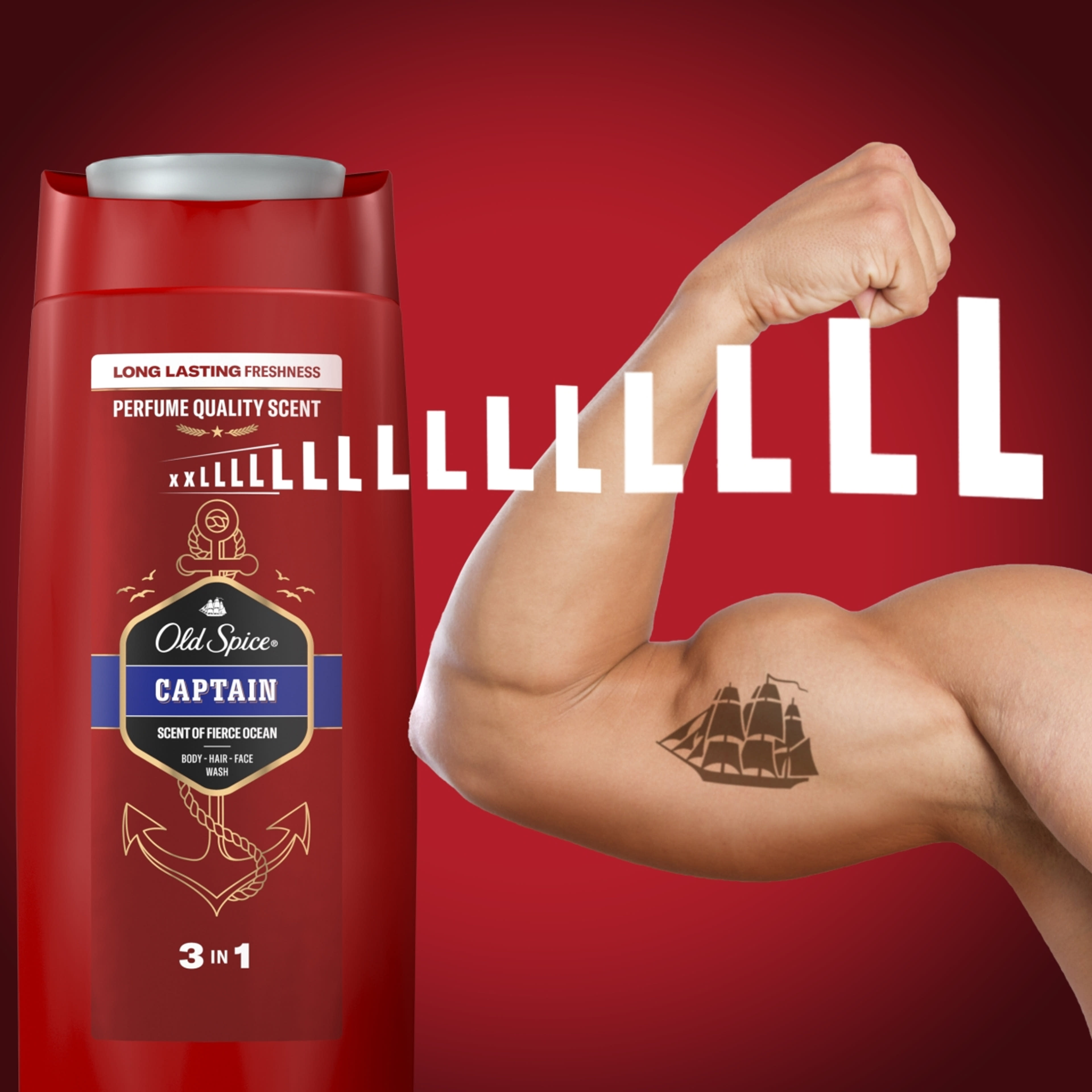 Old Spice Captain tusfürdő - 675 ml-7