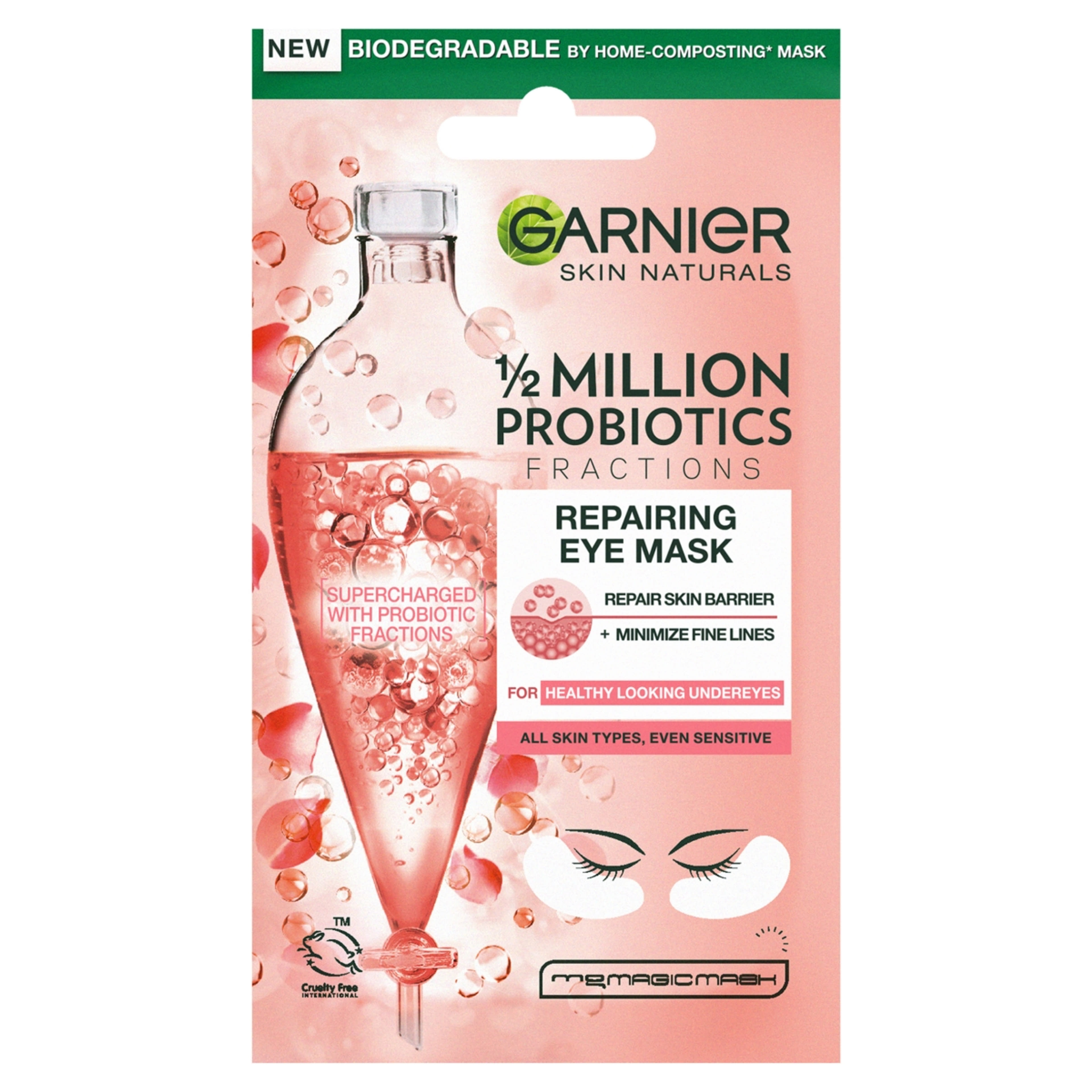Garnier Skin Naturals szemmaszk probiotikummal - 1 db-1