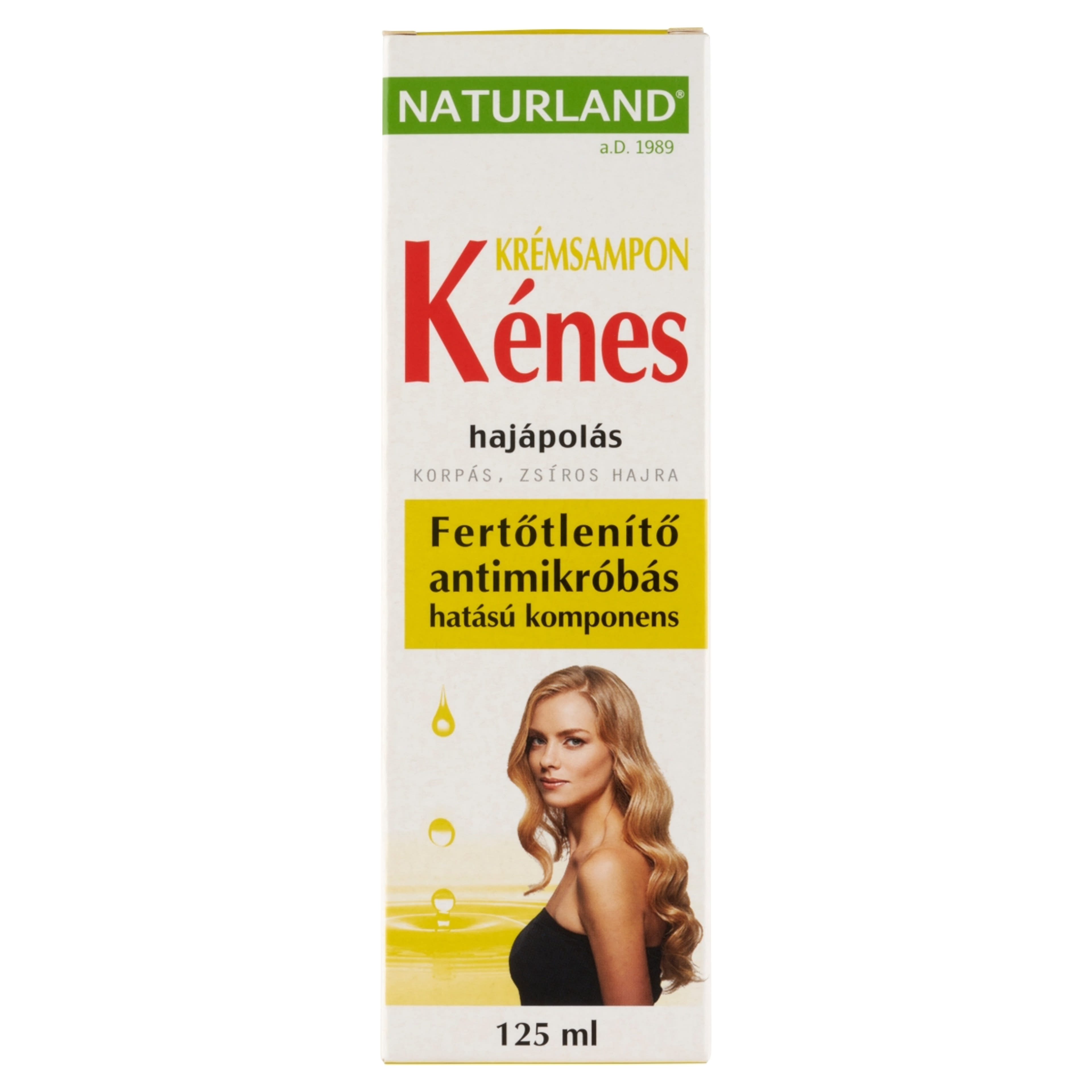 Naturland Kénes Krémsampon - 125 ml