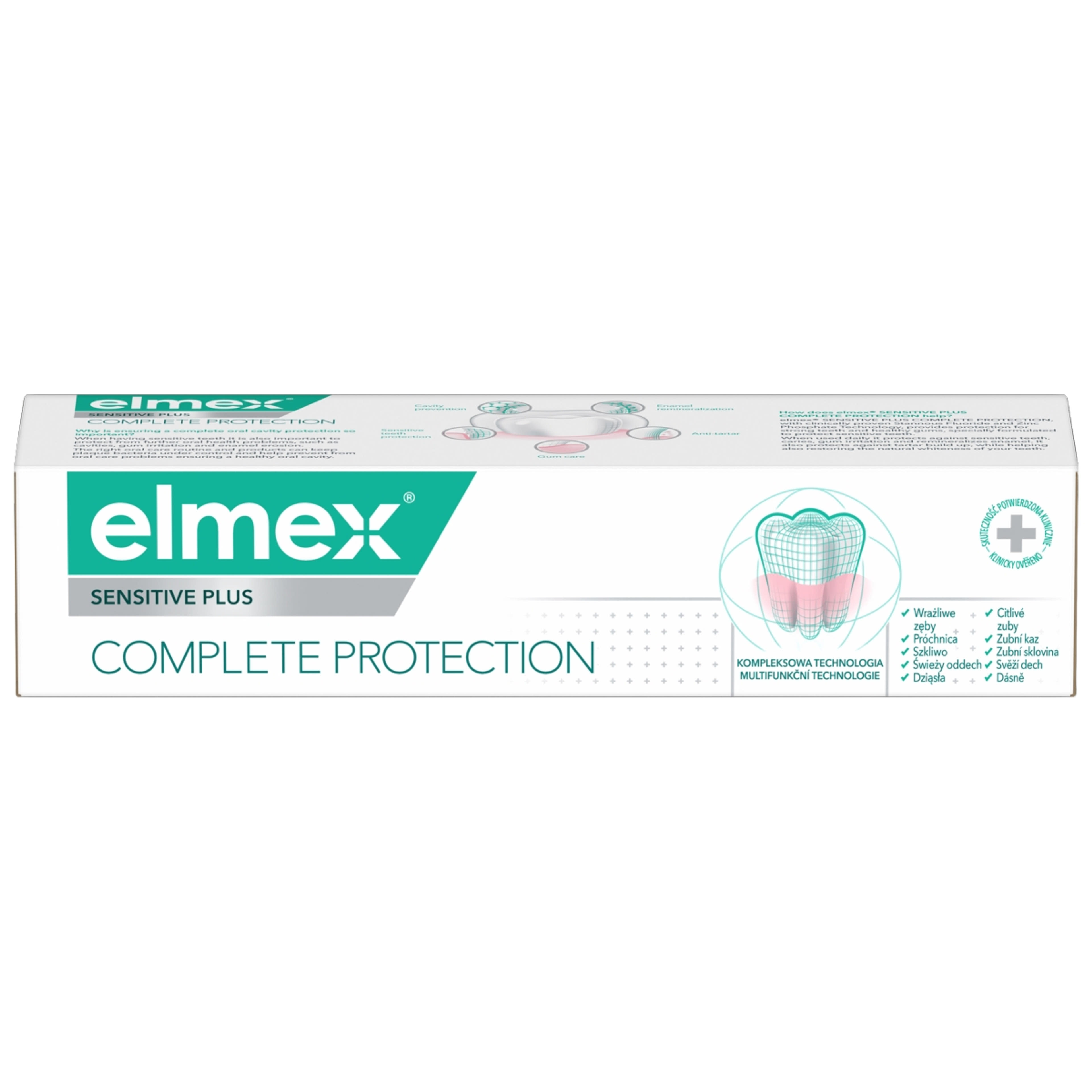 Elmex Sensitive Plus Complete Protection fogkrém - 75 ml-1