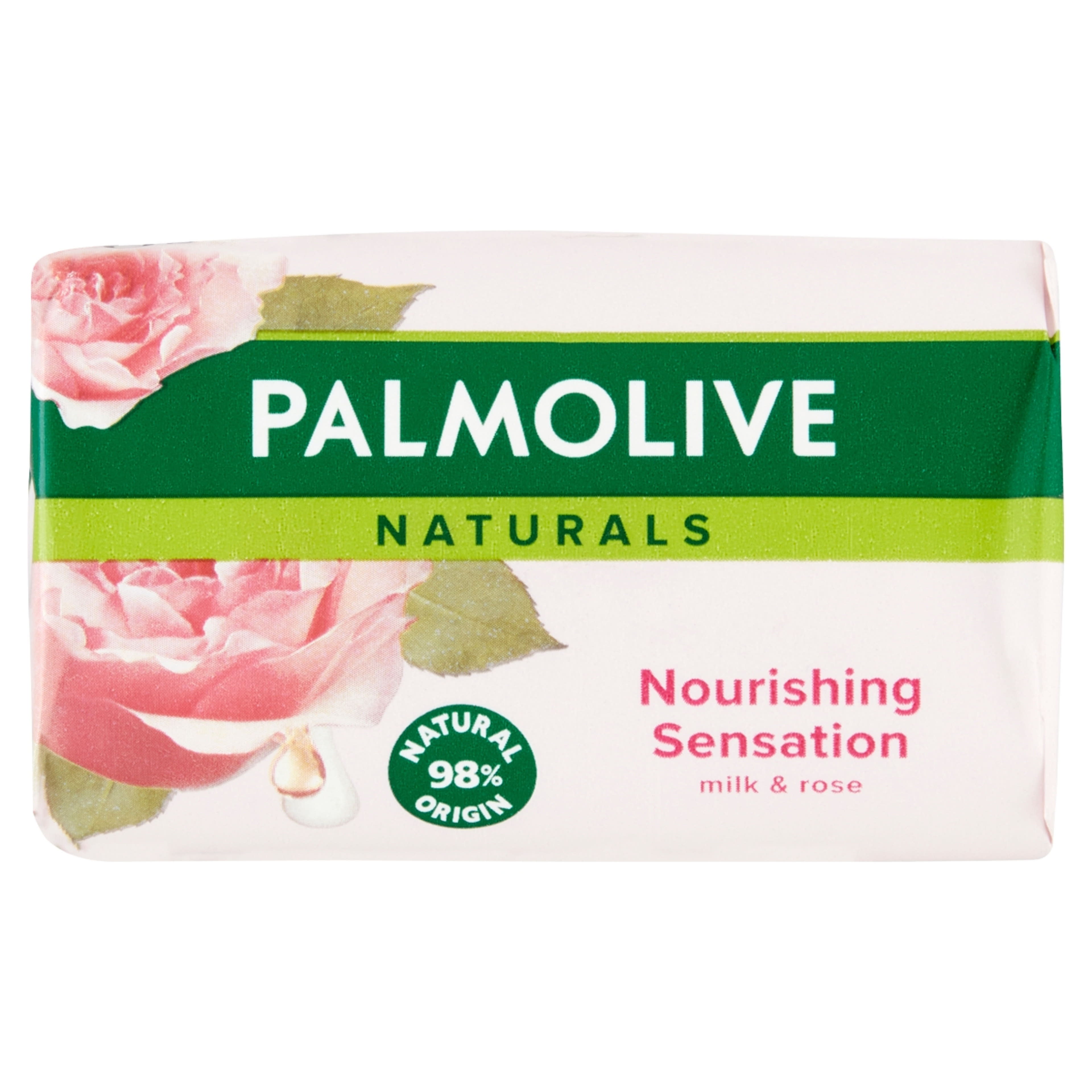 Palmolive Naturals Nourishing Sensation pipereszappan tej- és rózsaszirom-kivonattal - 90 g-1