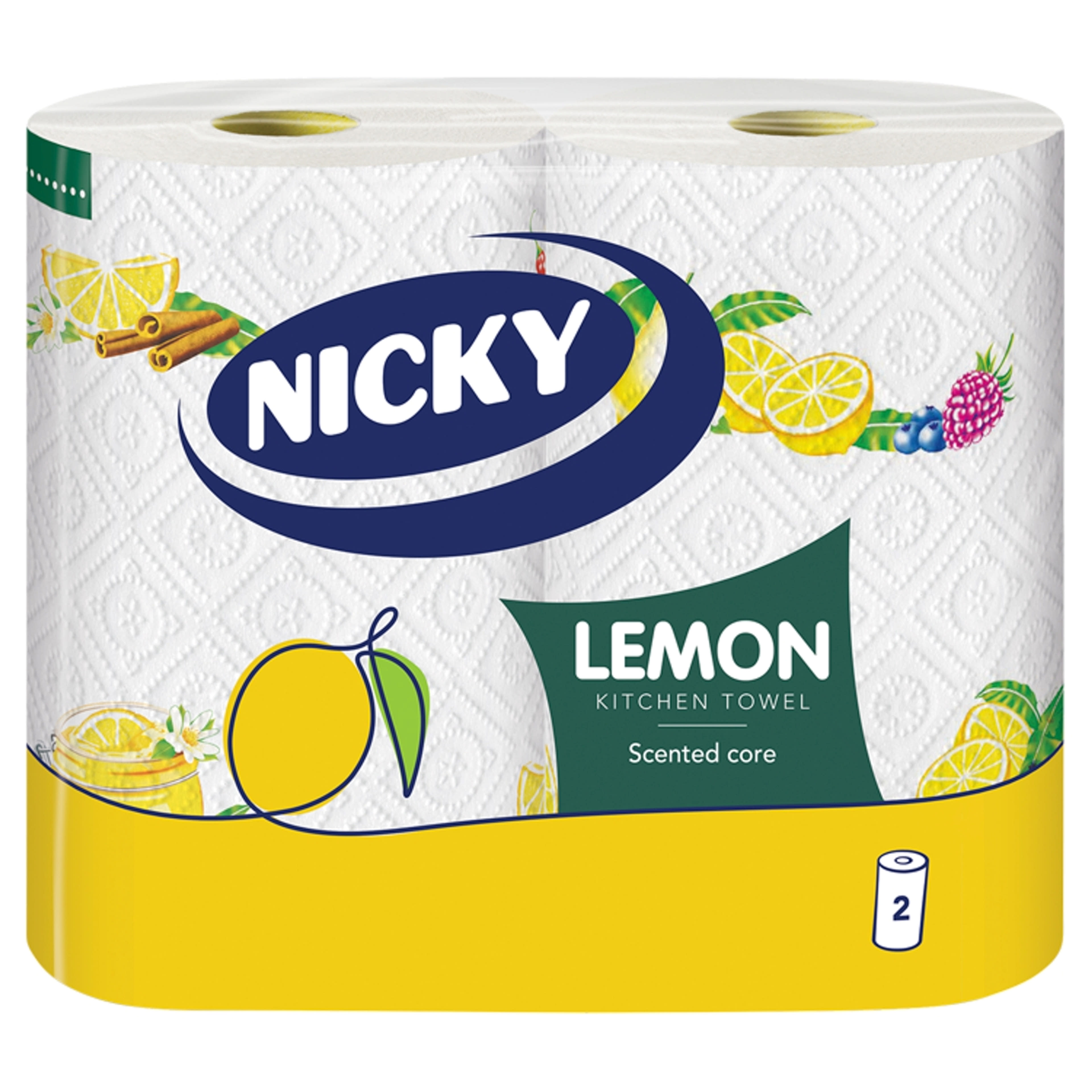 Nicky Lemon konyhai papírtörlő 2 rétegű - 2 db