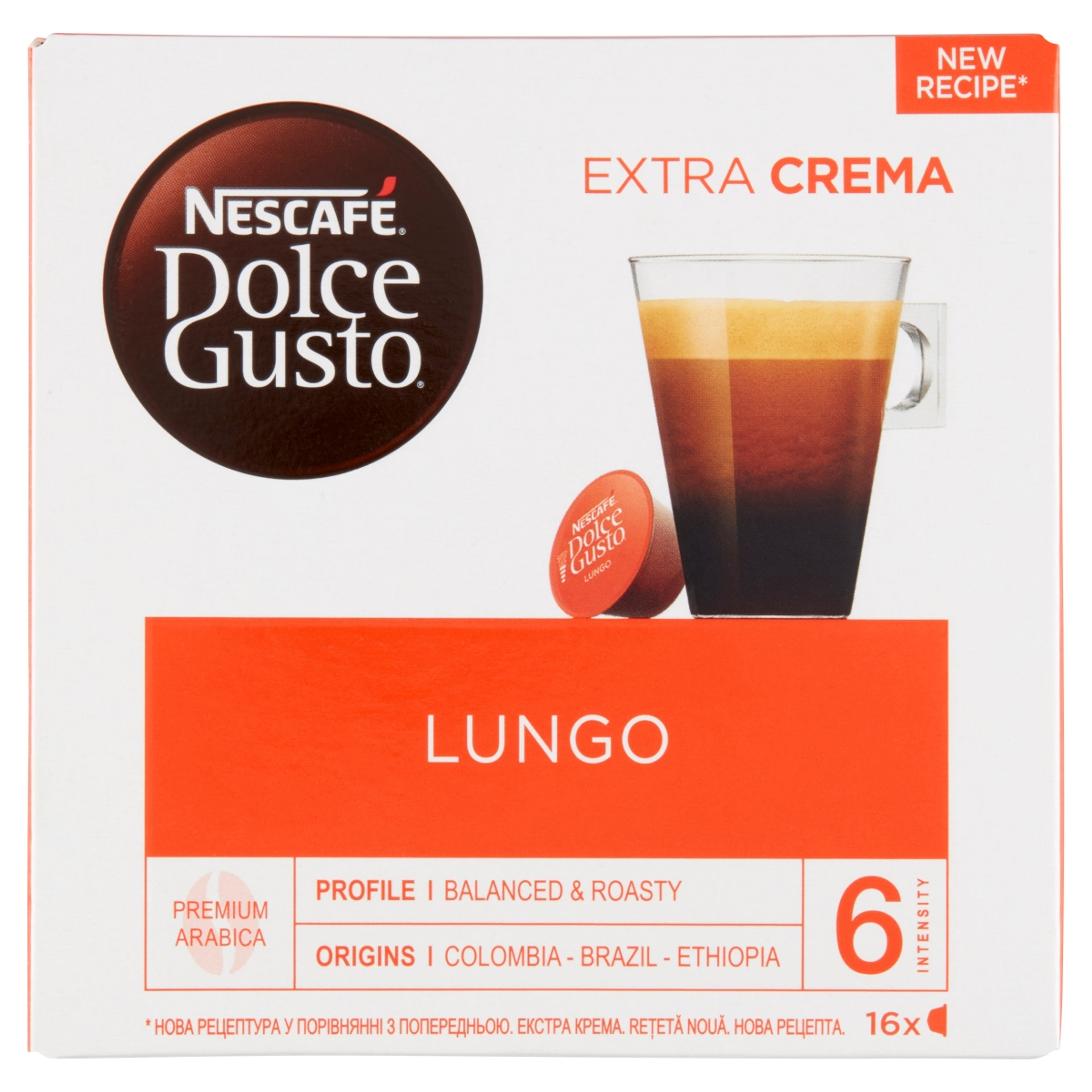 Nescafe Dolce Gusto lungo - 104 g