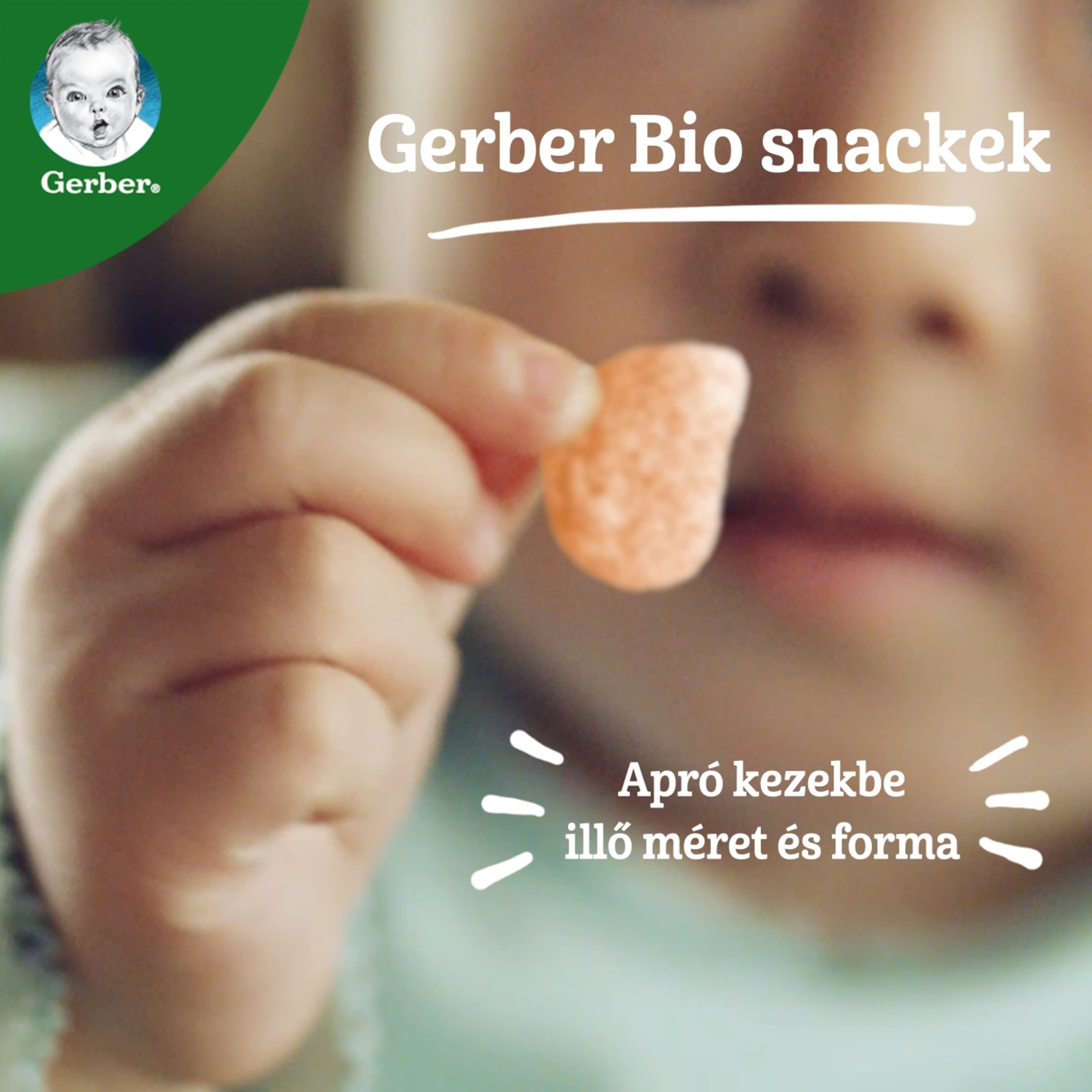 Gerber bio sárgarépás és narancsos bio búza- és zabsnack 10 hónapos kortól - 35 g-3