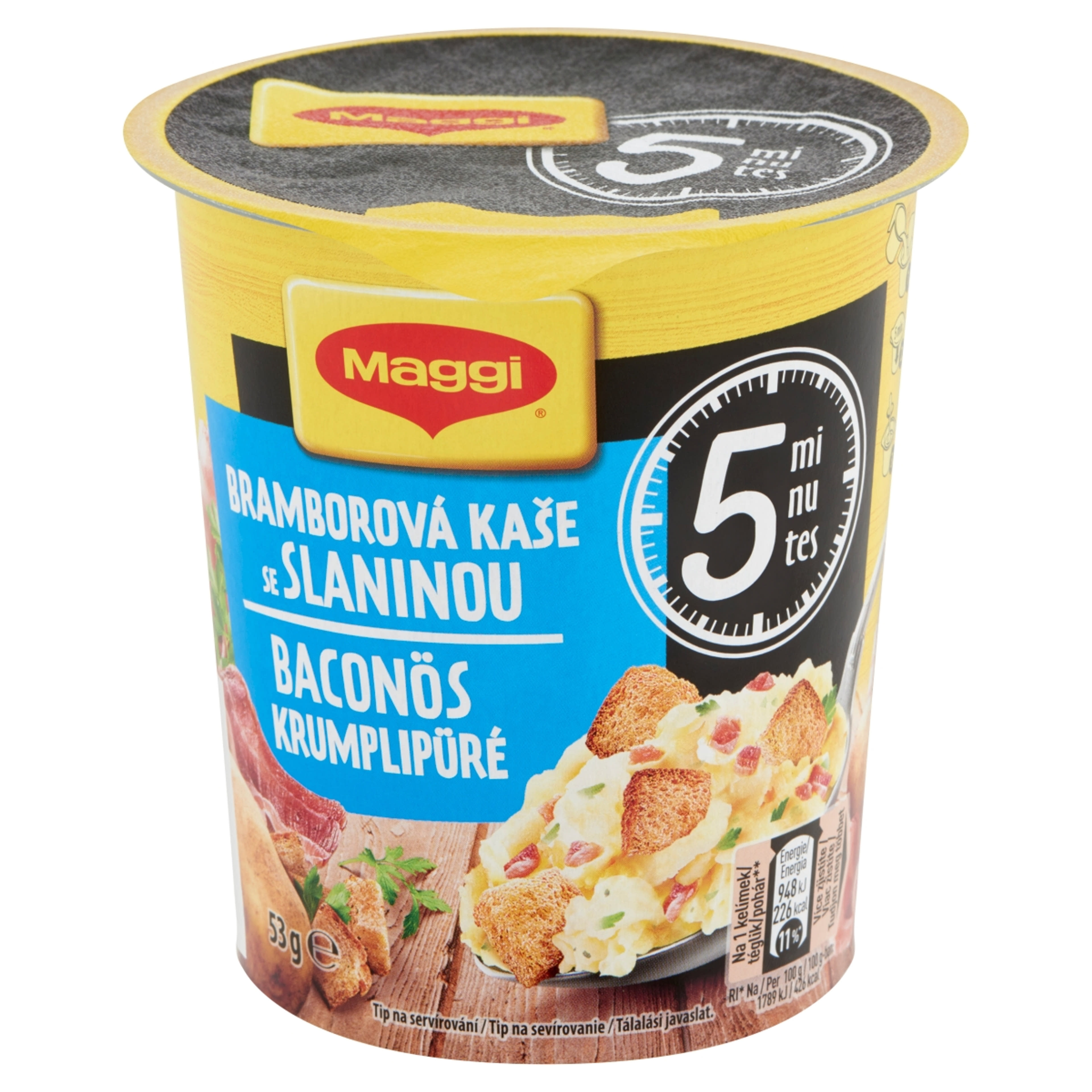 Maggi párperces baconos krumplipüré - 53 g-2