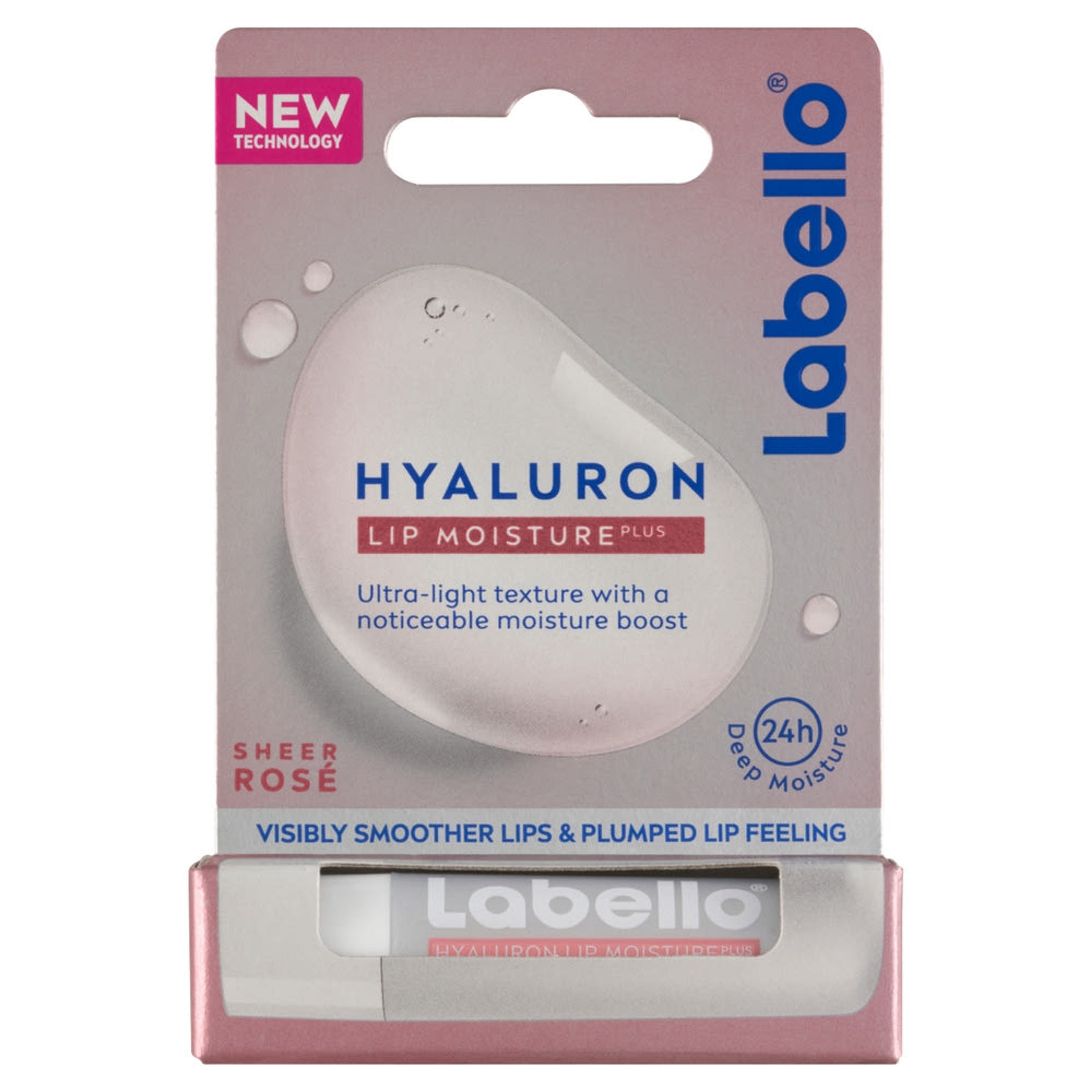 Labello Hyaluron Rosé hidratáló ajakápoló - 1 db
