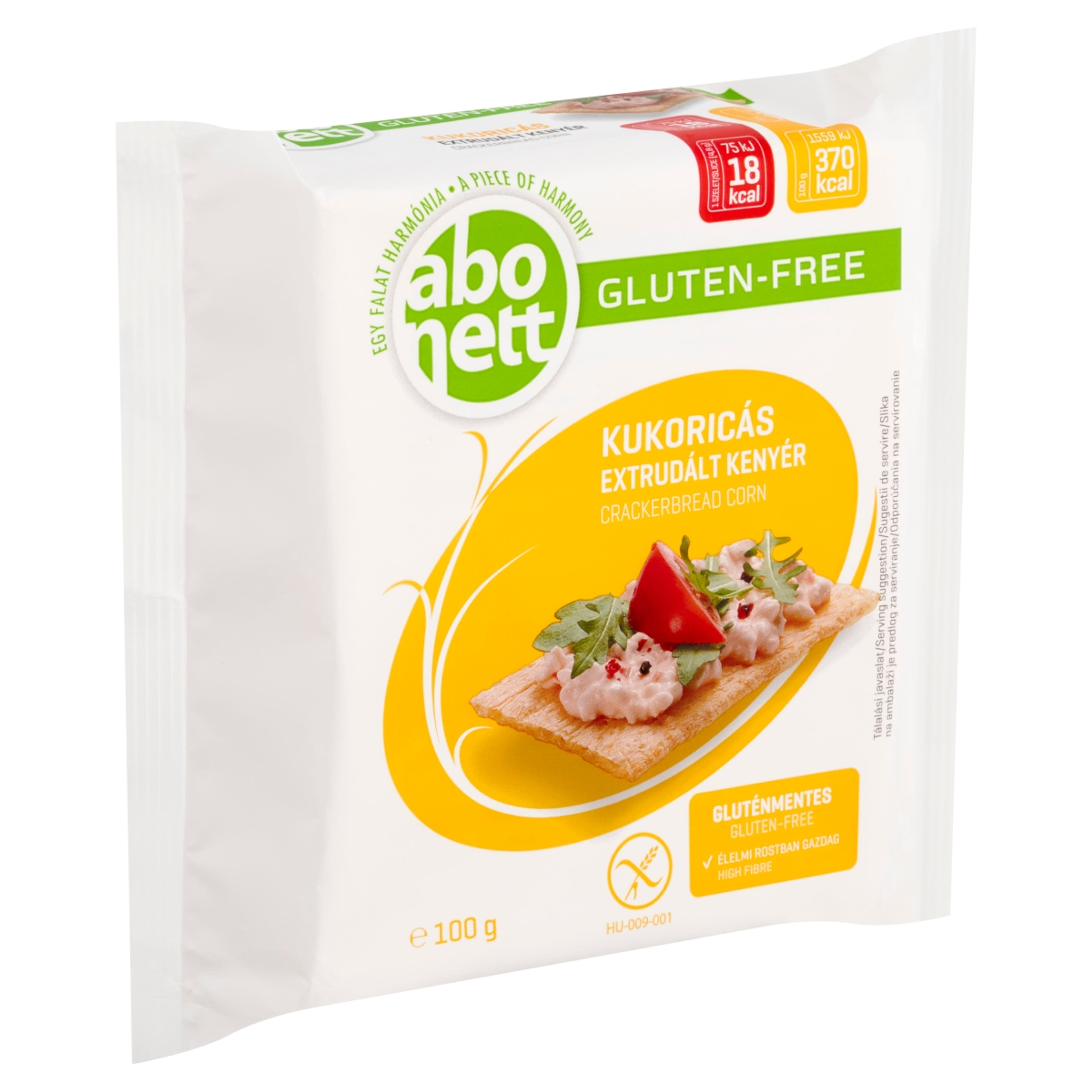 Abonett extrudált kenyér kukorica - 100 g-2