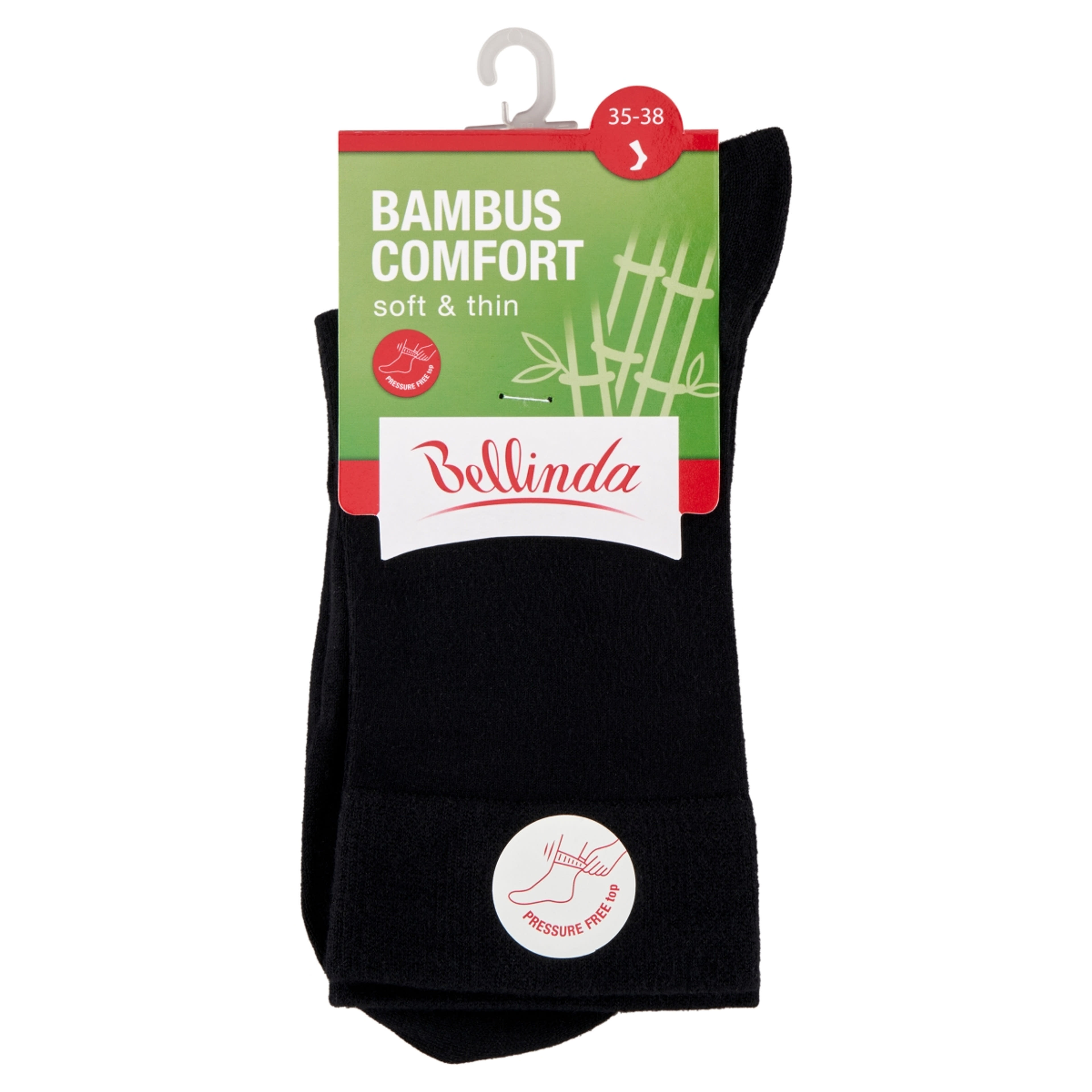 Bellinda Bambusz  Fekete 35-38 Női Zokni - 1 pár-1