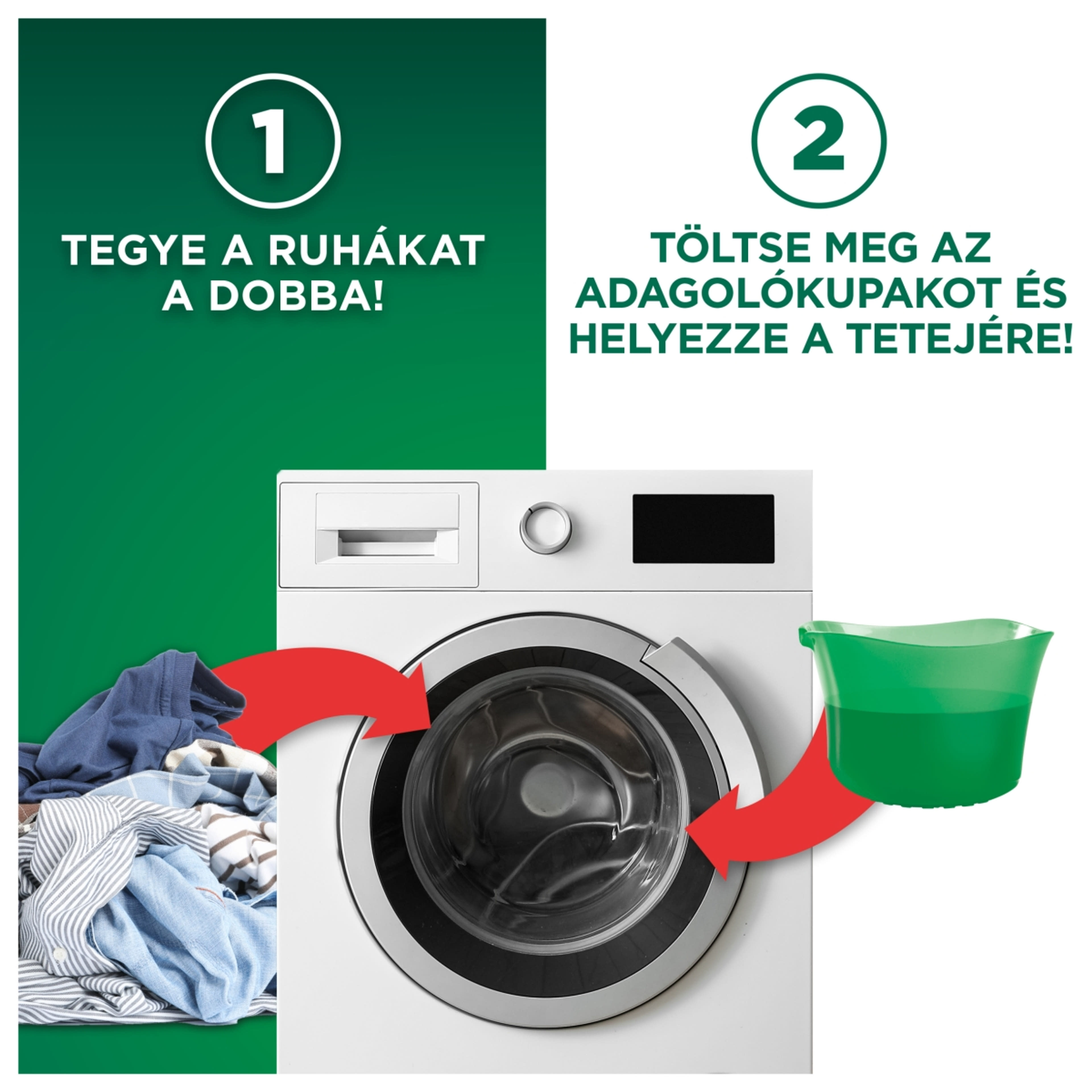 Ariel Extra Clean folyékony mosószer, 30 mosáshoz - 1350 ml-5