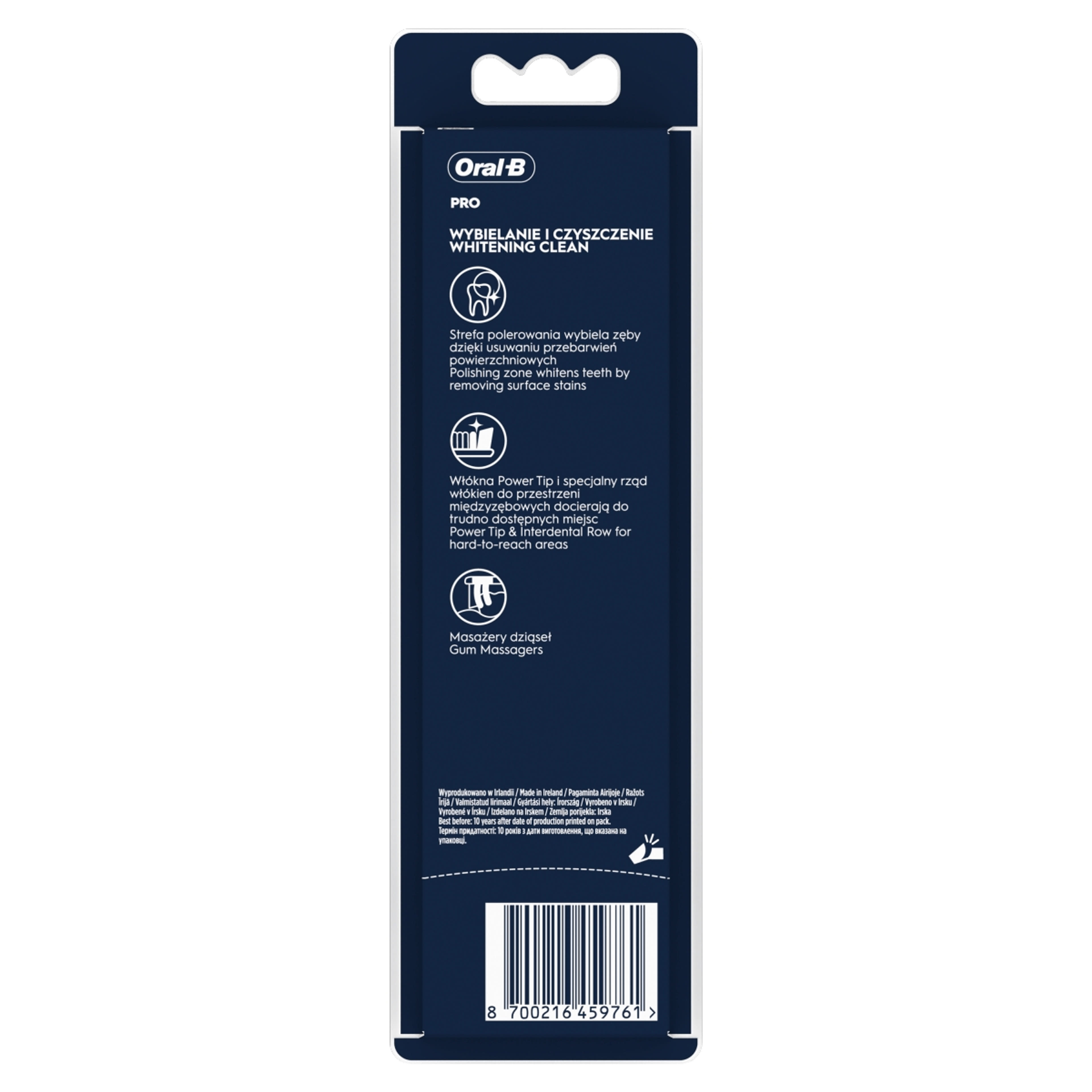 Oral-B 3D White Advantage Medium fogkefe – 2 db-2