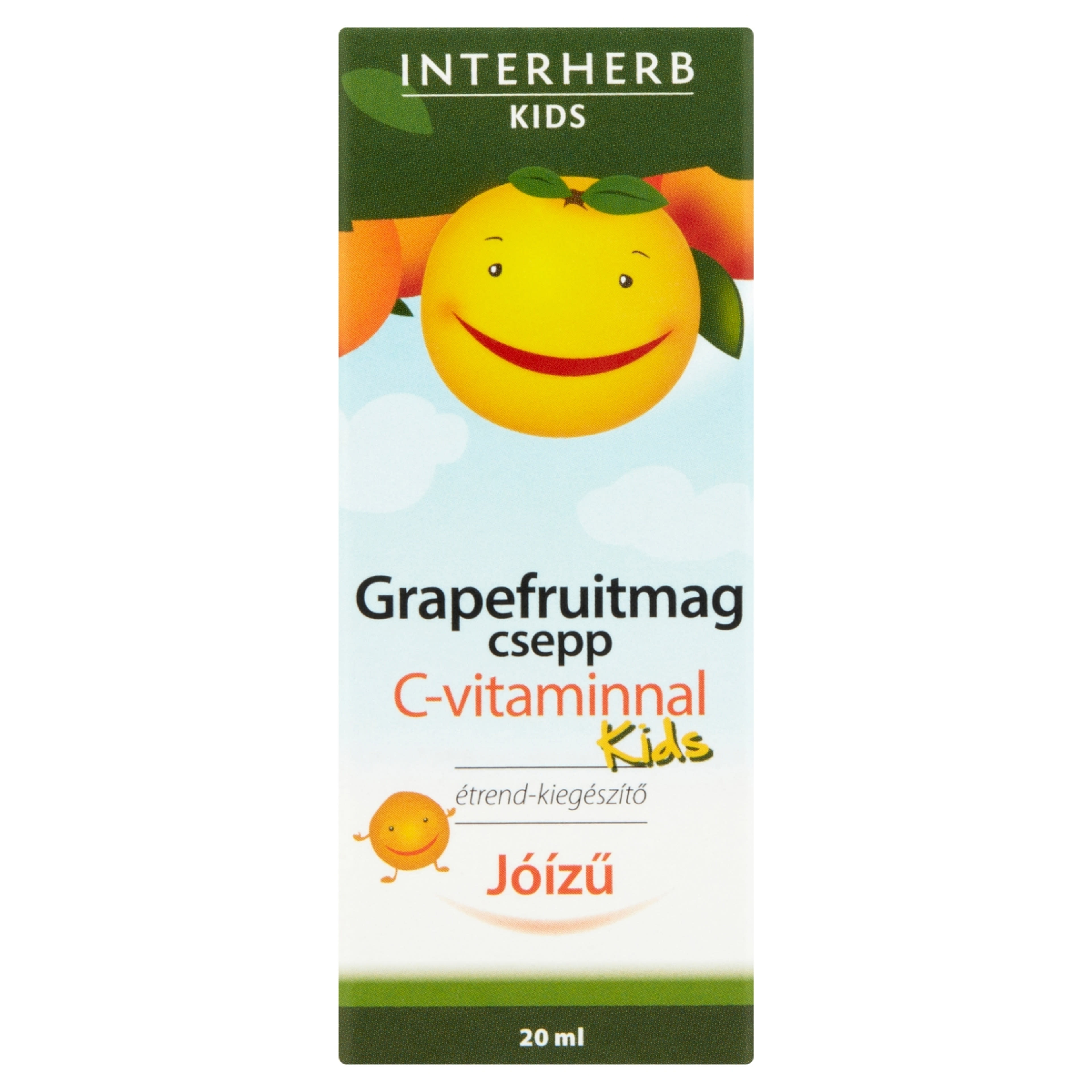 Interherb Vital Grapefruitmag Kids C-Vitaminnal Csepp - 20 ml