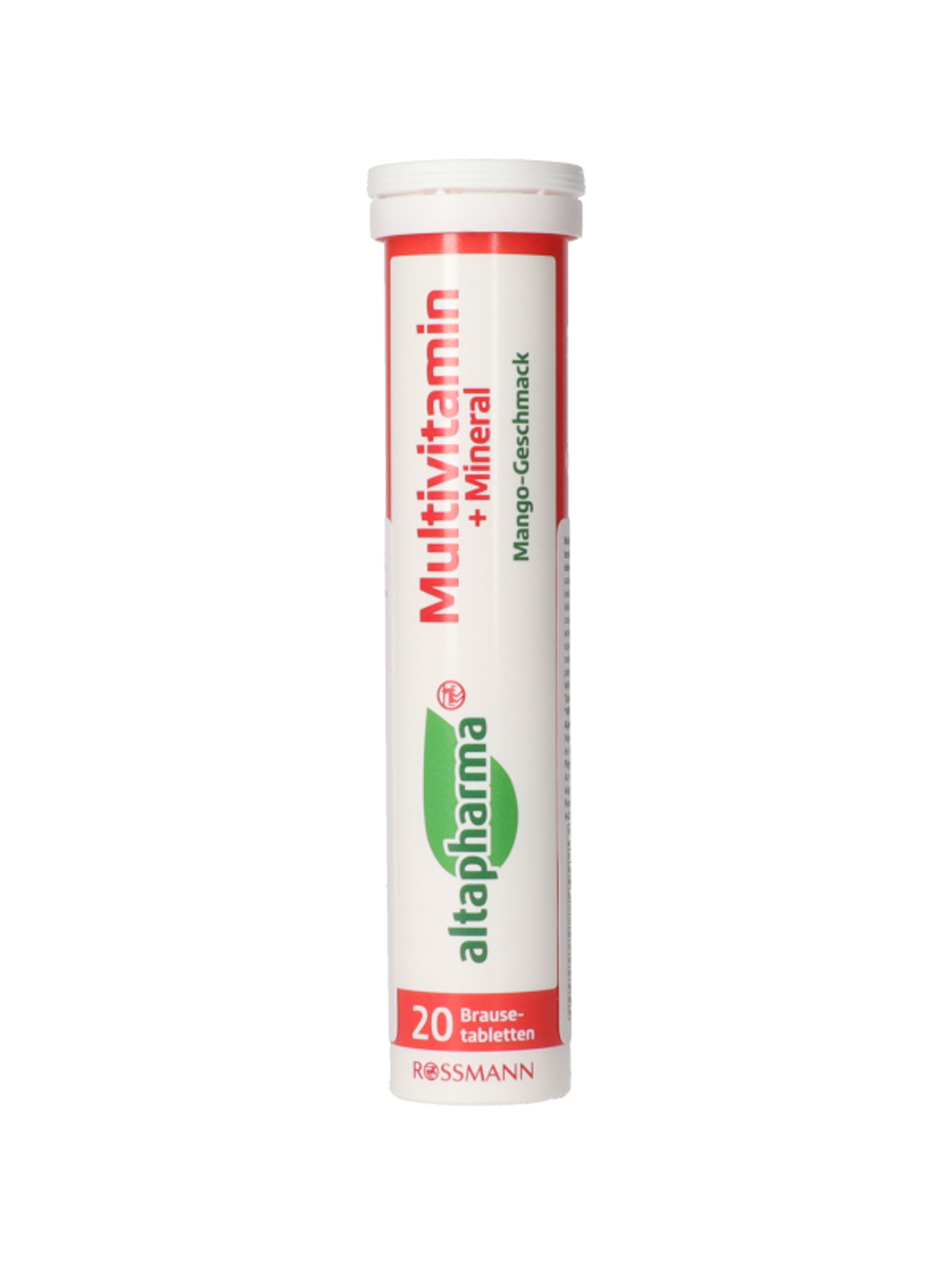 Altapharma Multivitamin + Ásványianyagok Pezsgőtabletta - 90 g