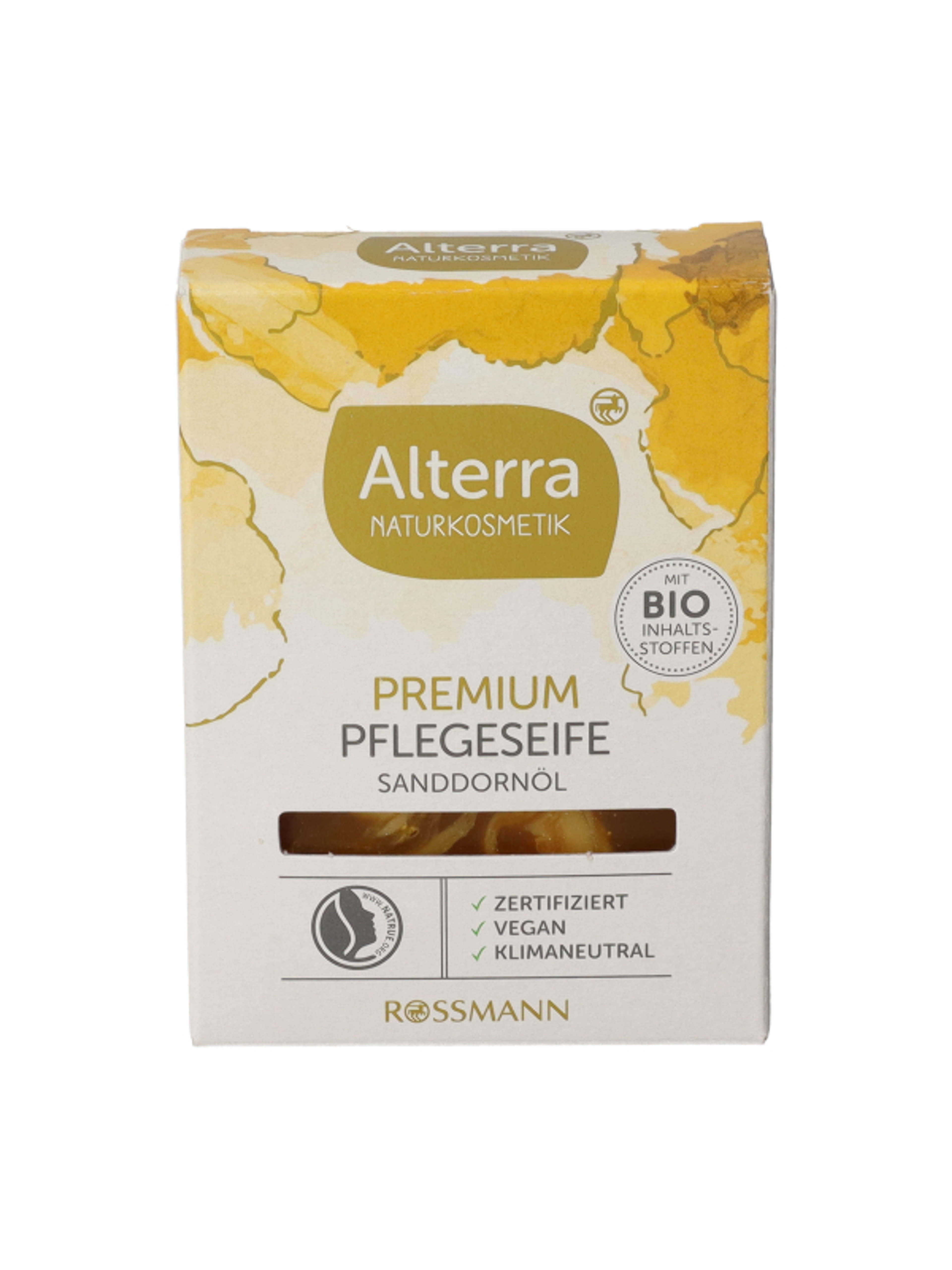Alterra Naturkosmetik Premium ápoló szappan - 1 db-1