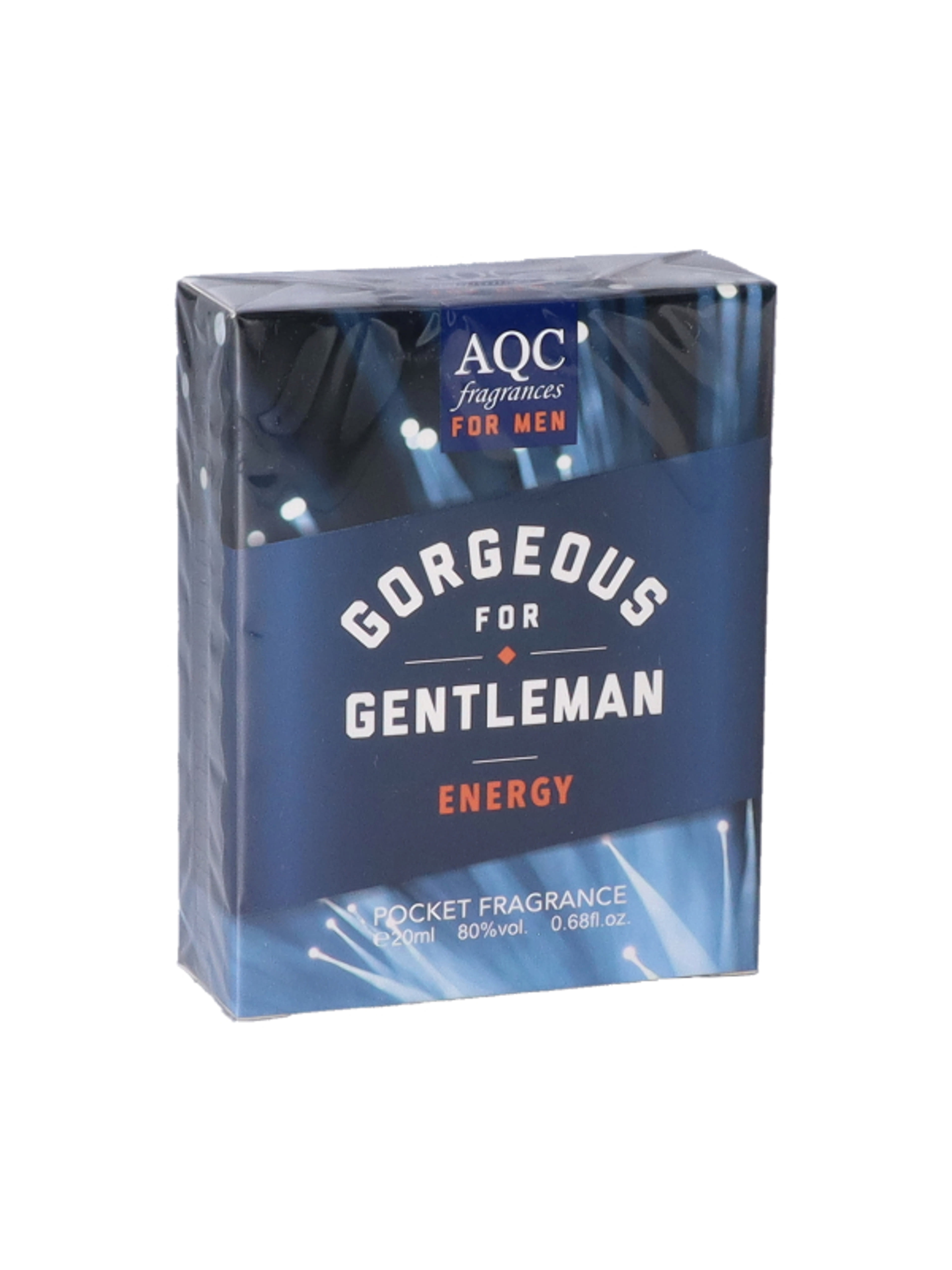 AQC Gorgeous for Gentleman Energy férfi zseb Eau de Toilette - 20 ml