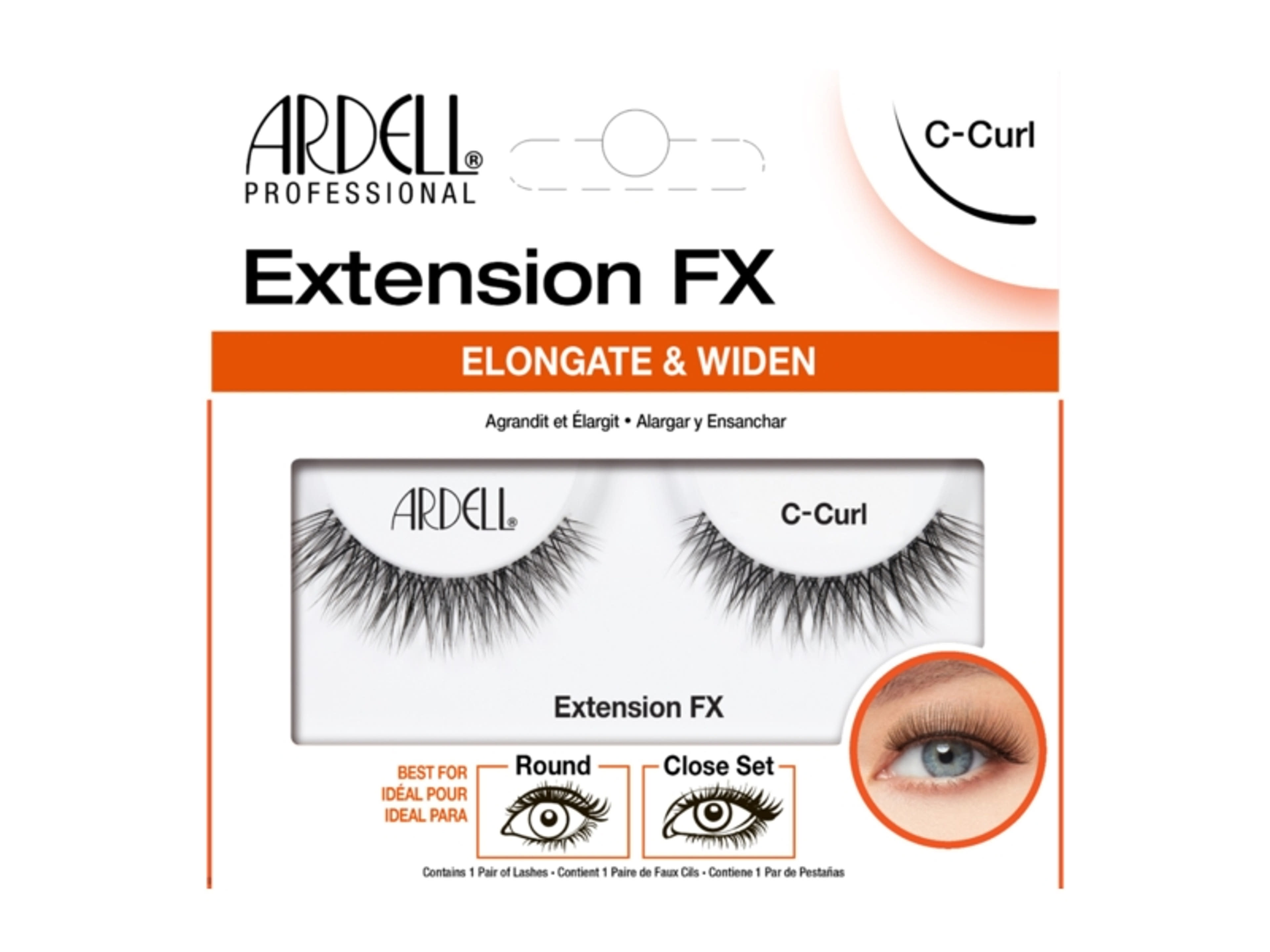 Ardell - 3D Extension FX műszempilla, C-Curl - 1 db
