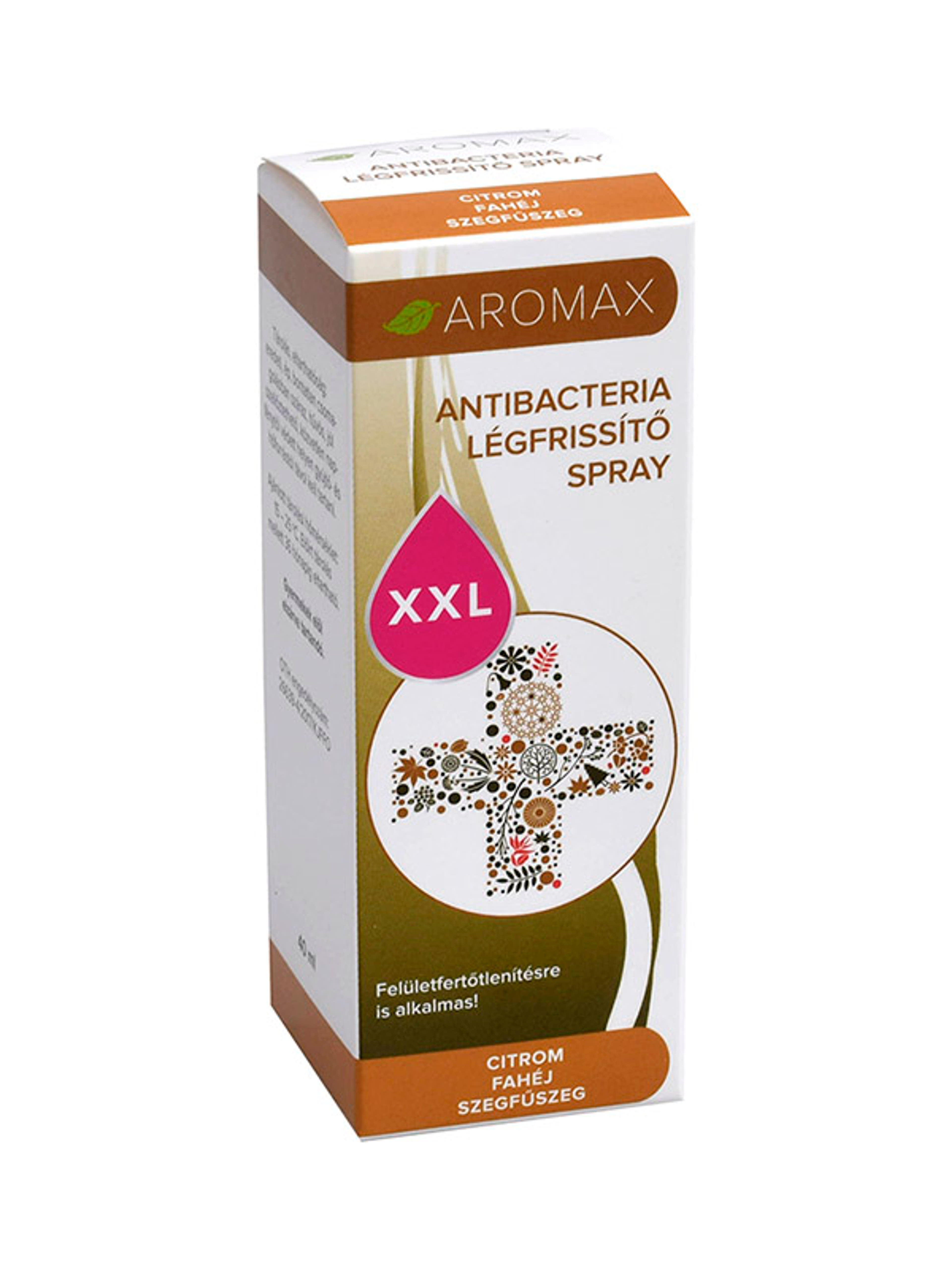 Aromax antibakteriális spray citrom-fahéj-szegfűszeg xxl - 40 ml