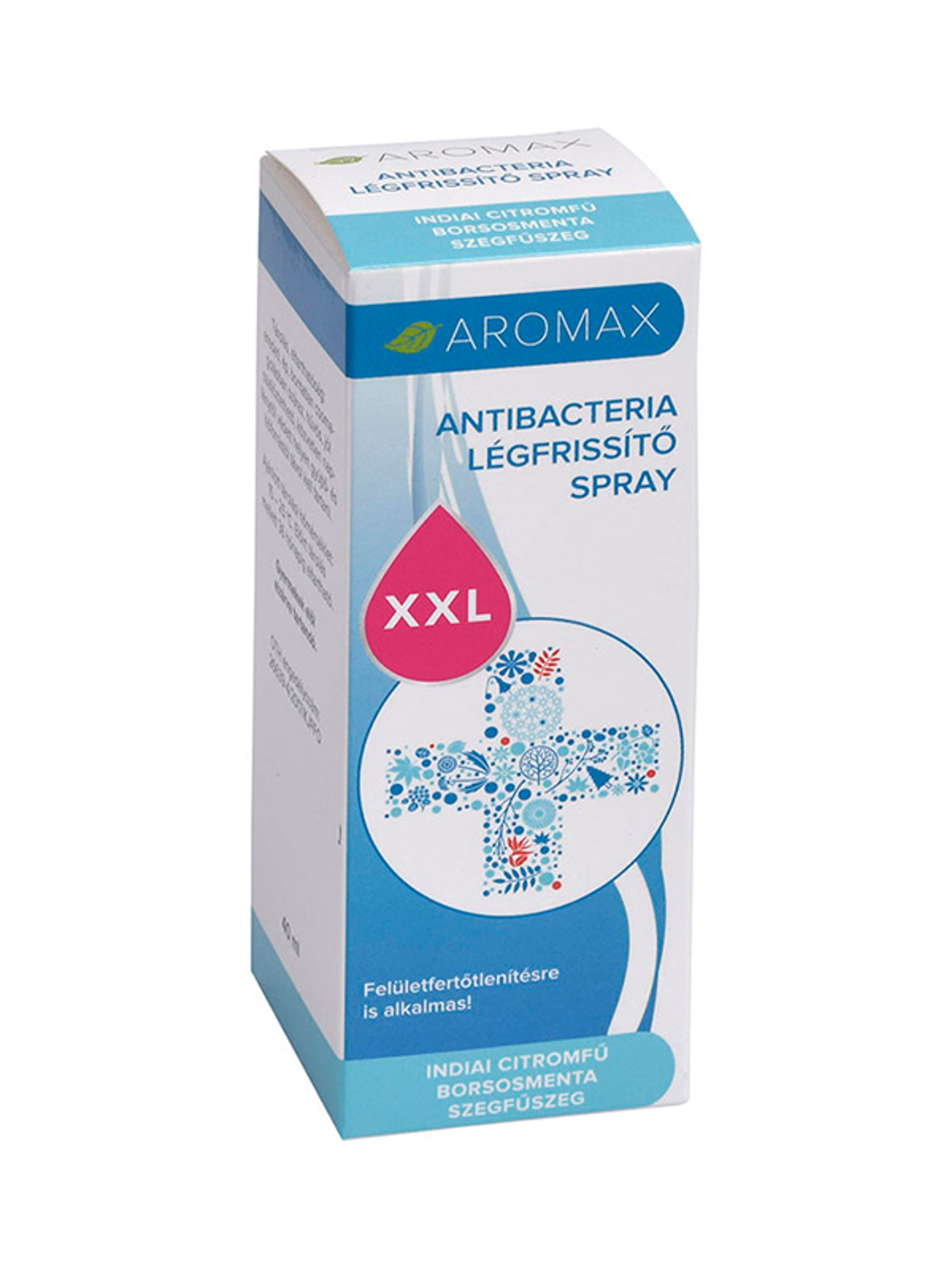Aromax antibakteriális spray indiai borsmenta-szegfűszeg xxl - 40 ml