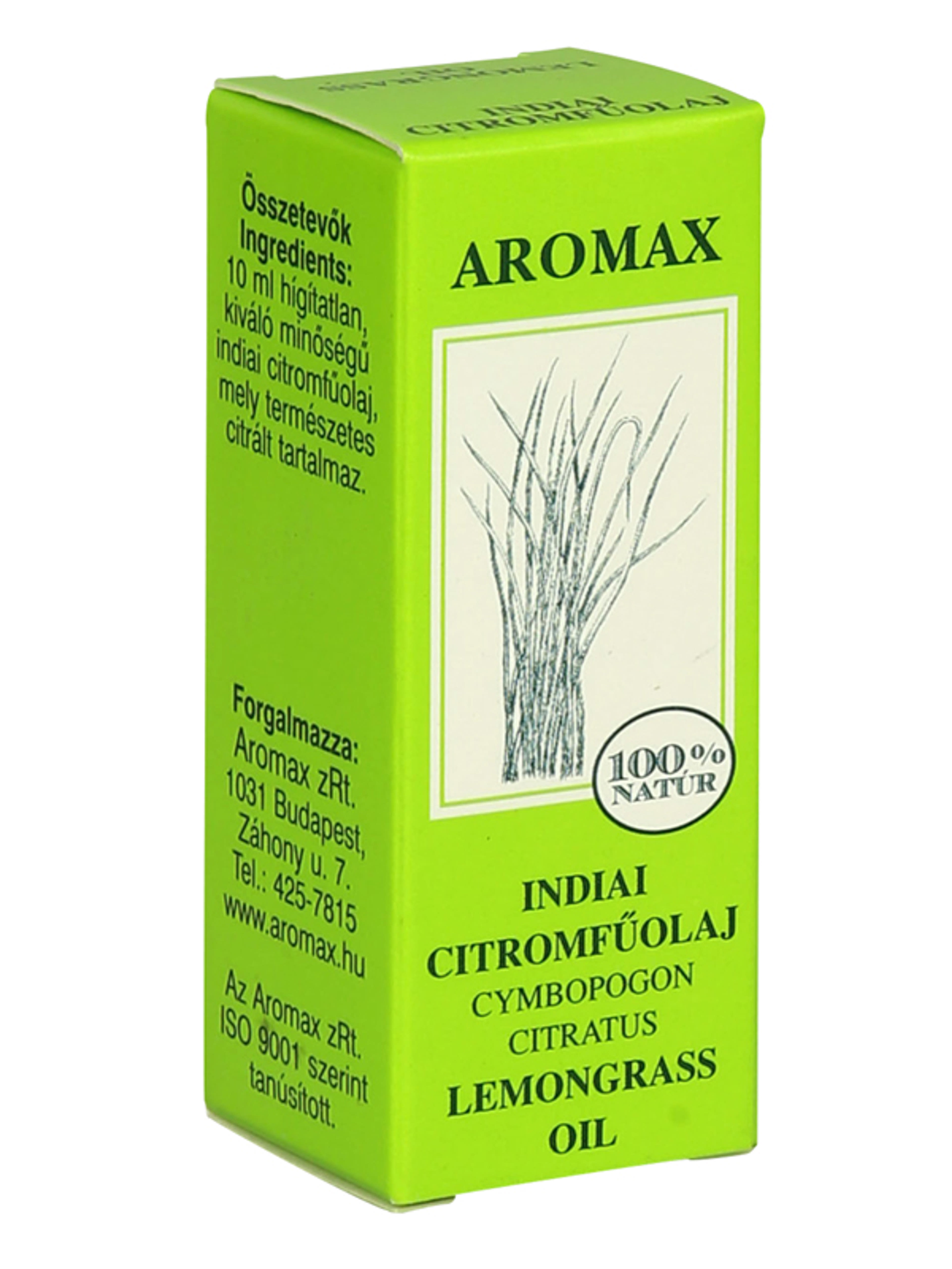Aromax Indiai Citromfű Illóolaj - 10 ml-1