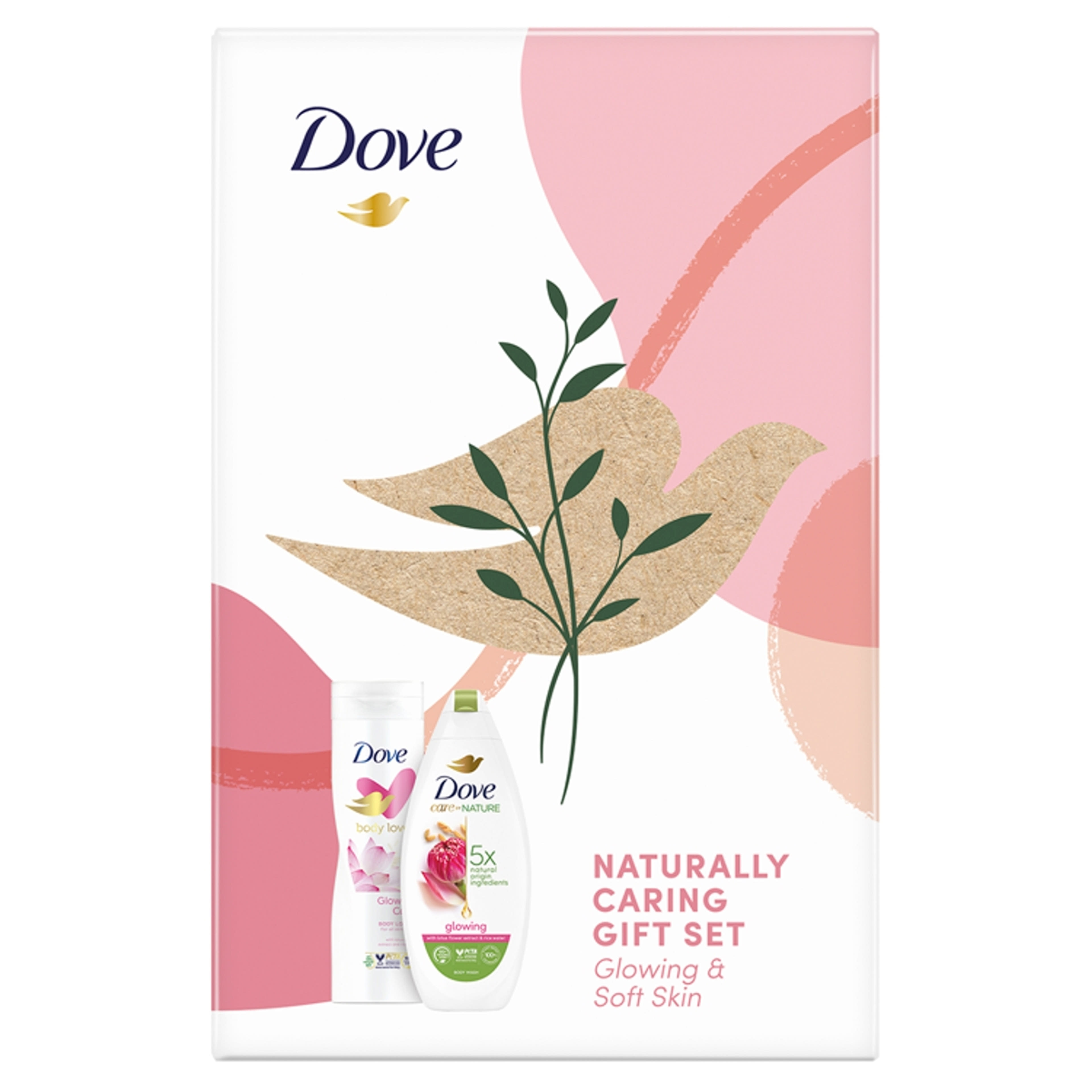 Dove Glowing bőrtápláló ajándékcsomag - 1 db-1