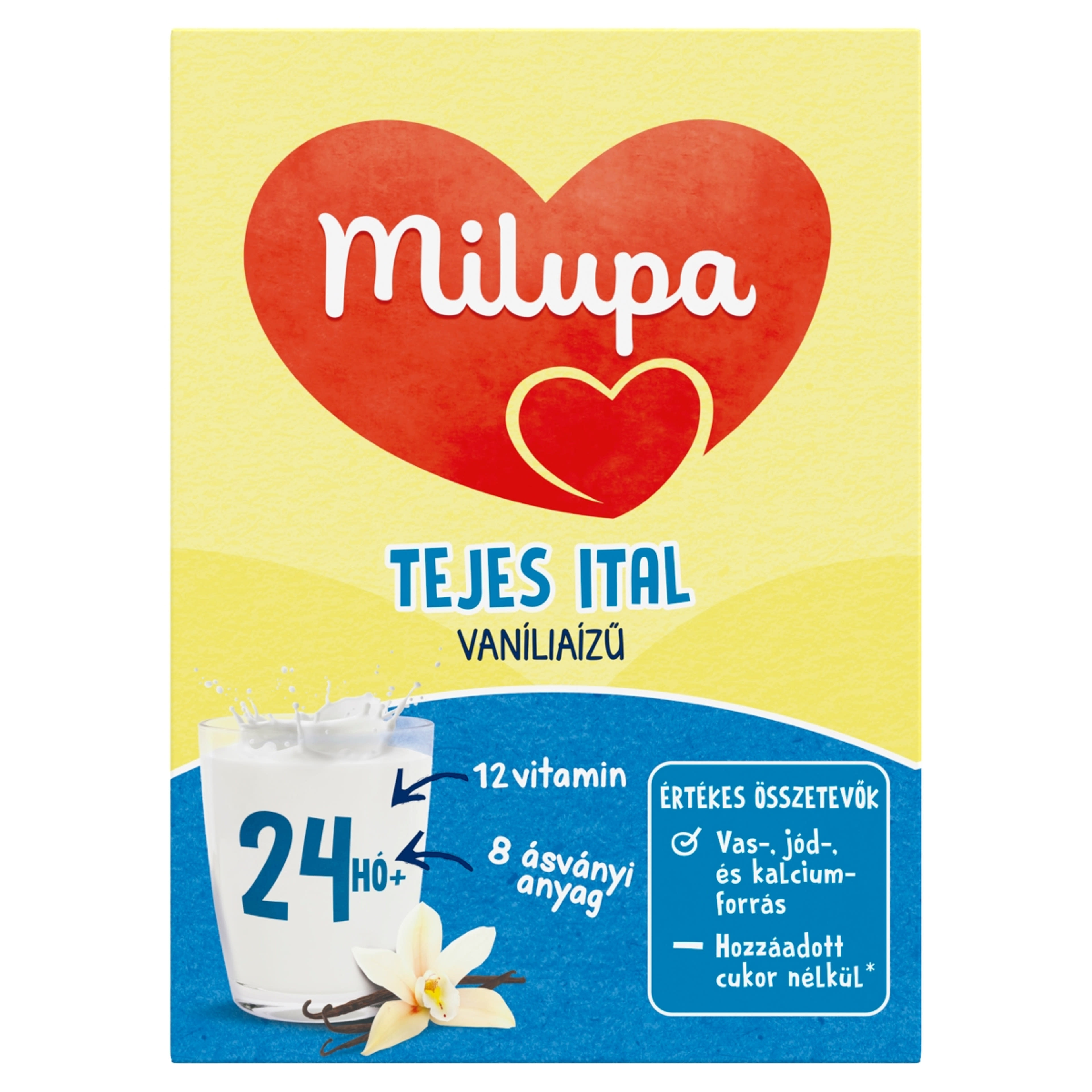 Milupa tejes ital vaníliaízű 2 éves kortól - 500 g-1