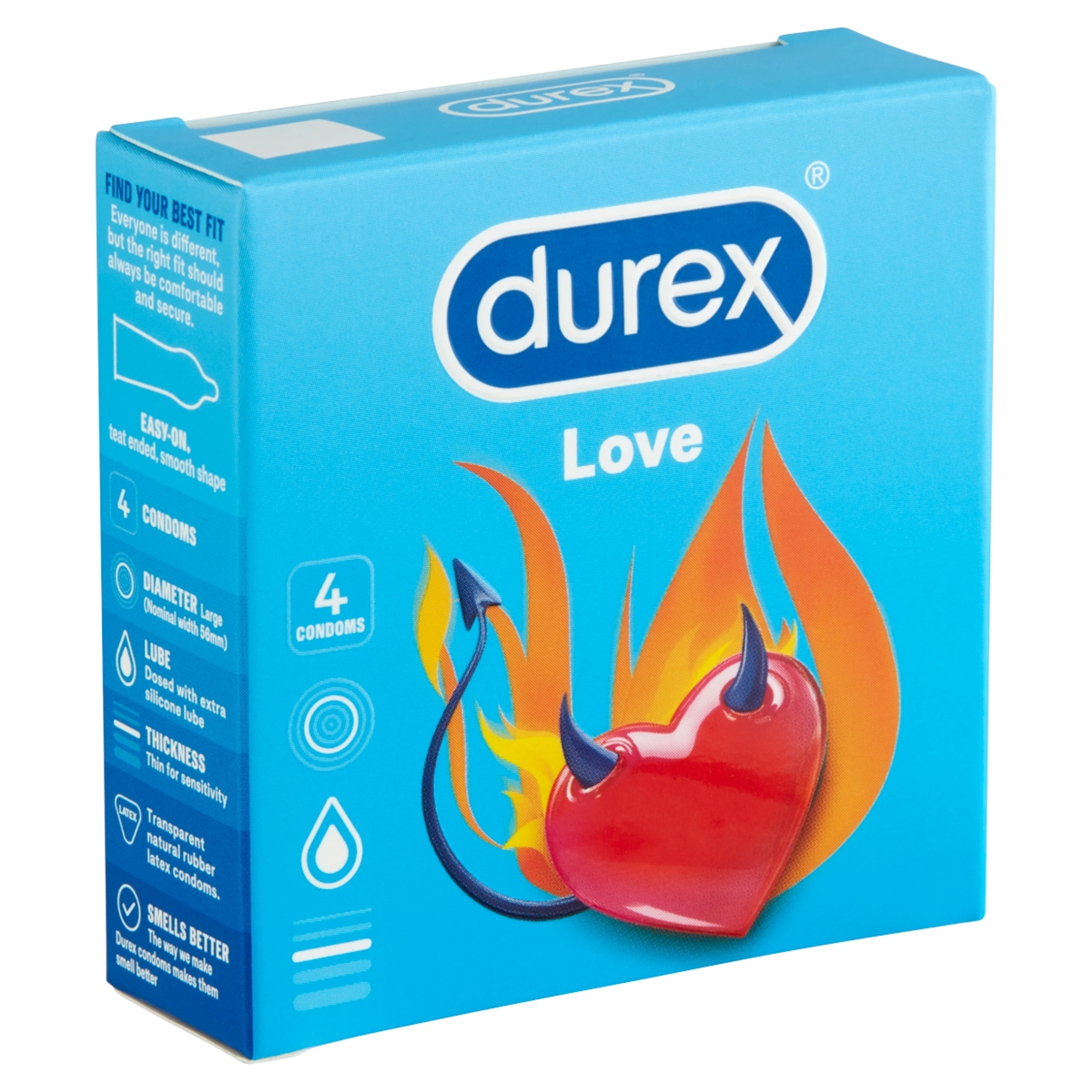 Durex Love óvszer - 4 db-2