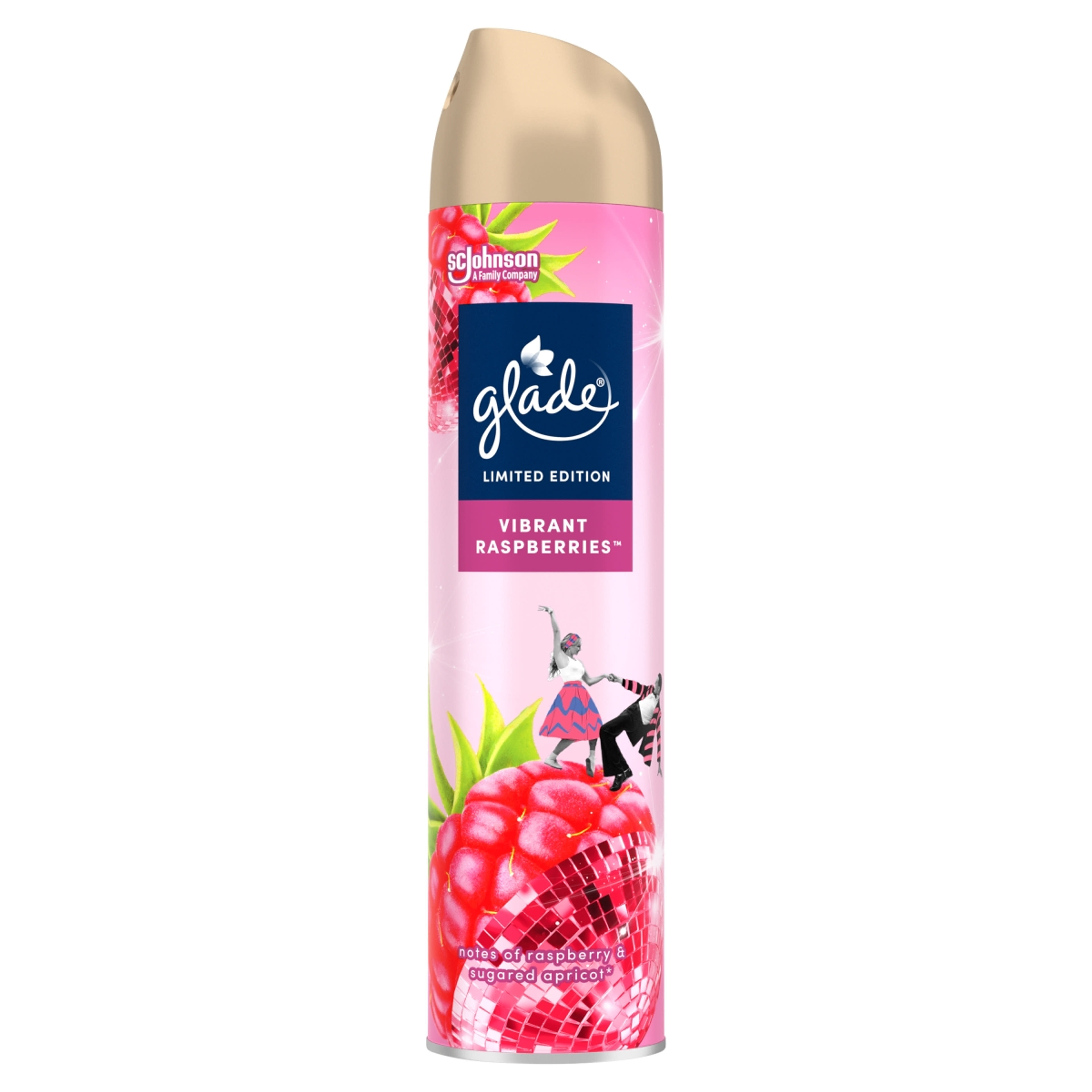 Glade Vibrant Raspberries légfrissítő aeroszol - 300 ml-1
