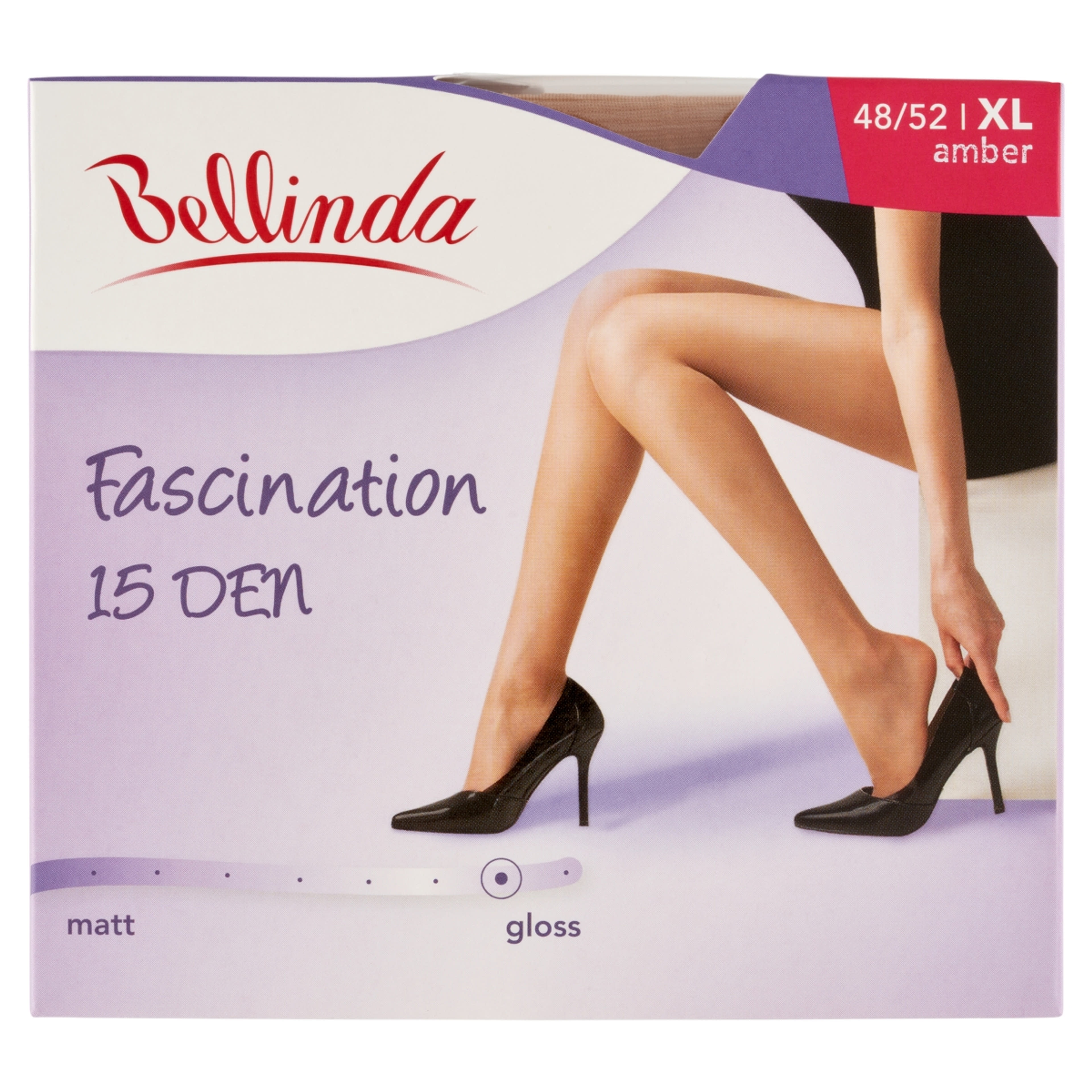 Bellinda harisnya Fascination 15den Amber XL - 1 db-1