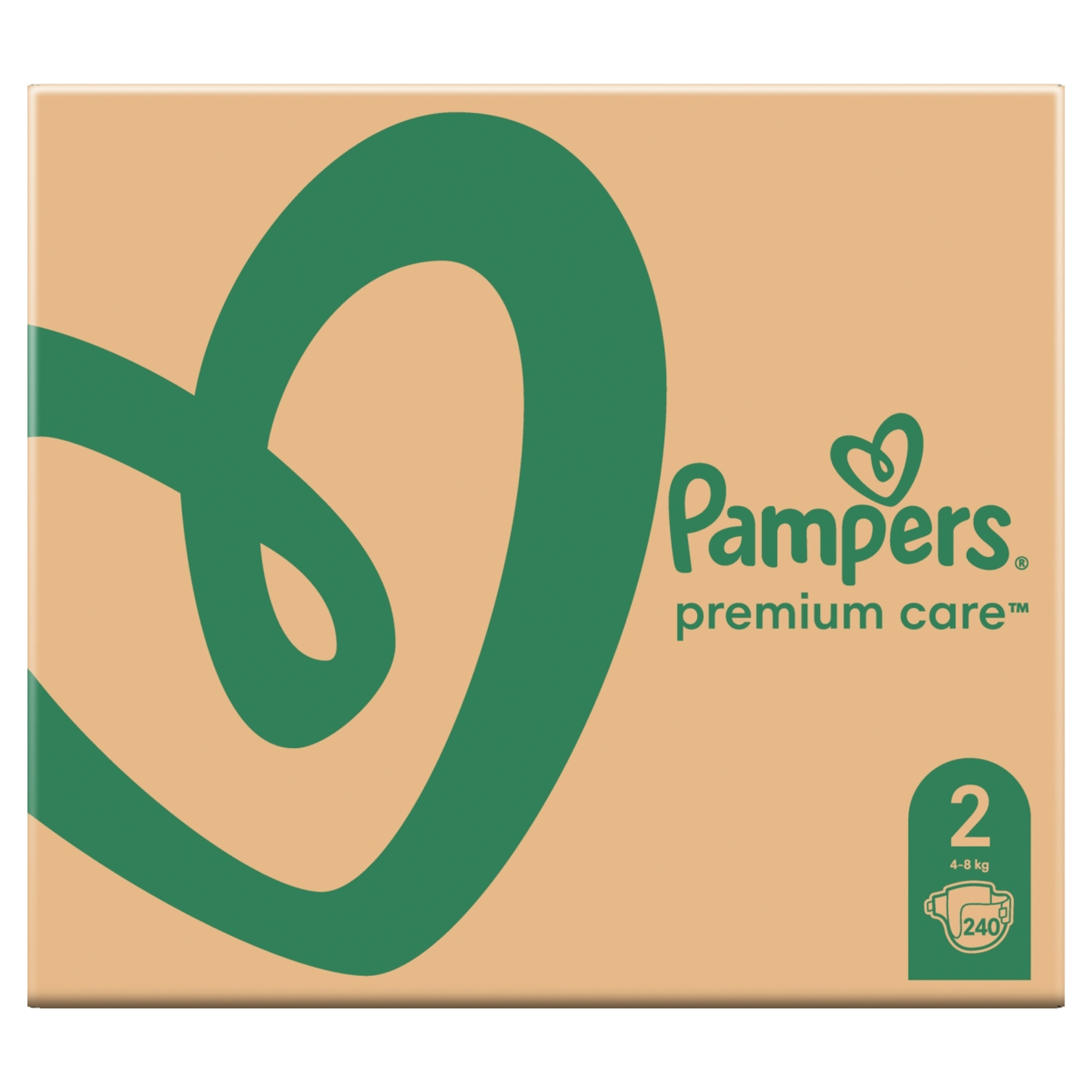 Pampers Premium Care monthly pack 2-es 3-6 kg - 240 db