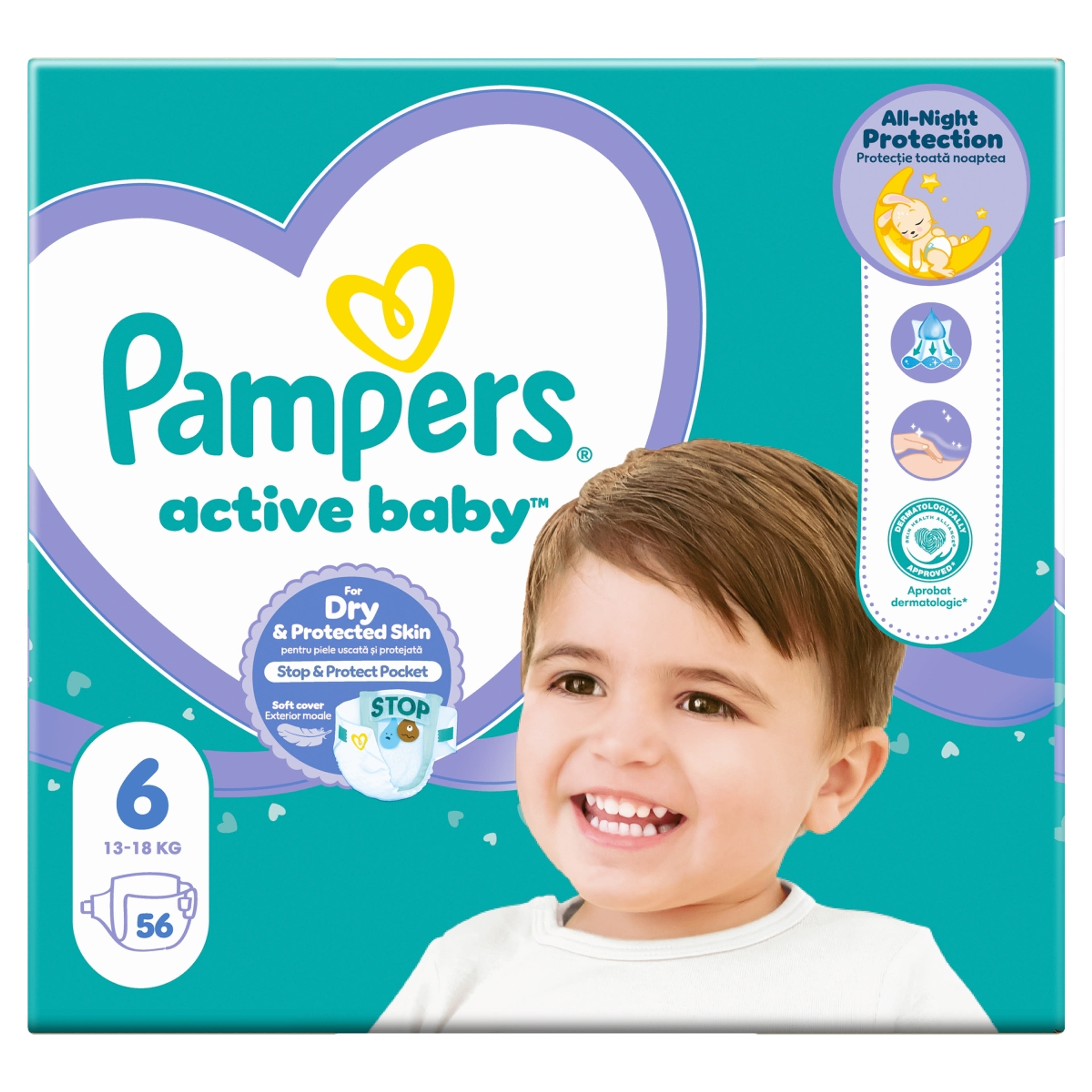 Pampers Active Baby Giant Pack Pelenka 6 - 56 db