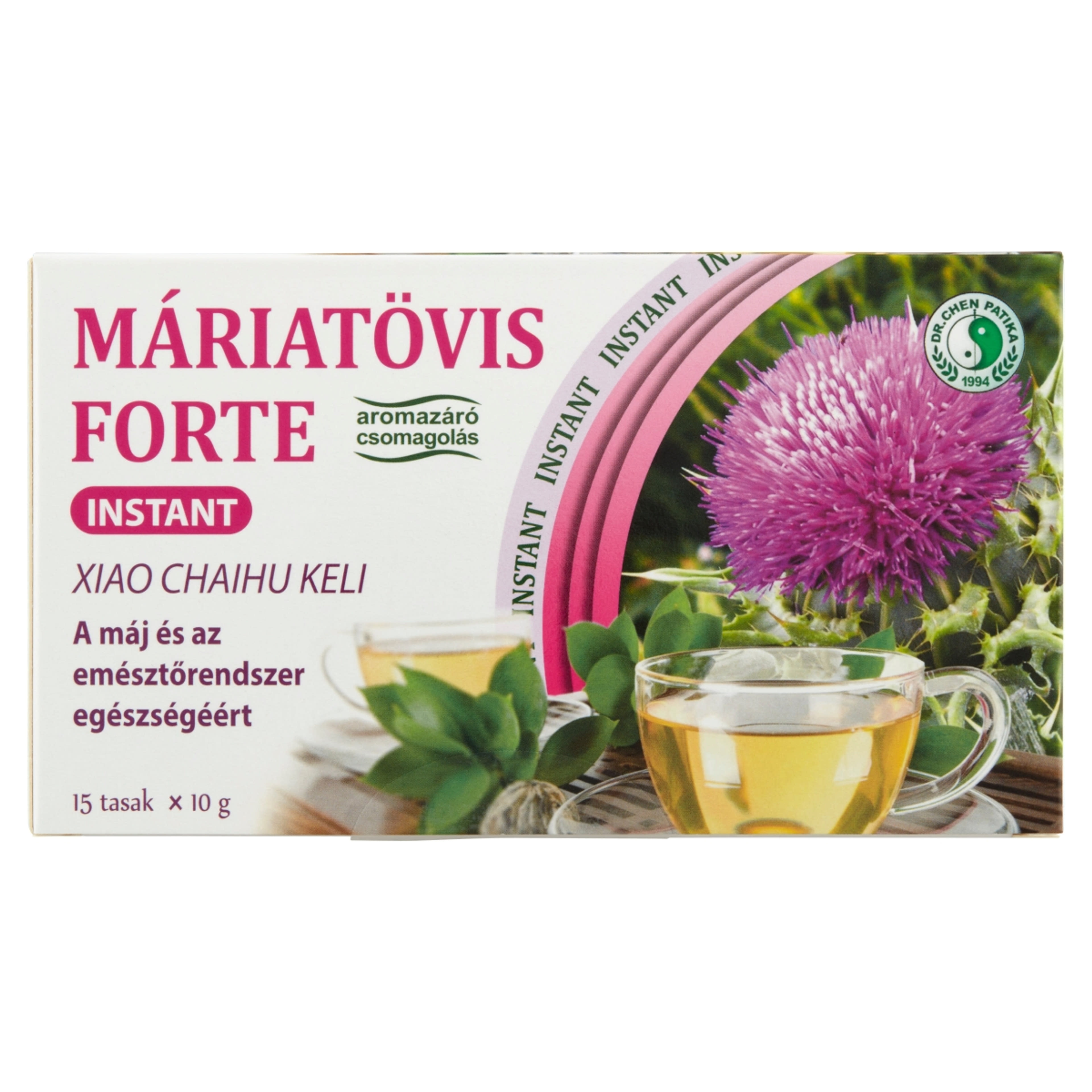 Dr.Chen Patika Instant Máriatövis Forte Tea (15x10g) - 150 g-2