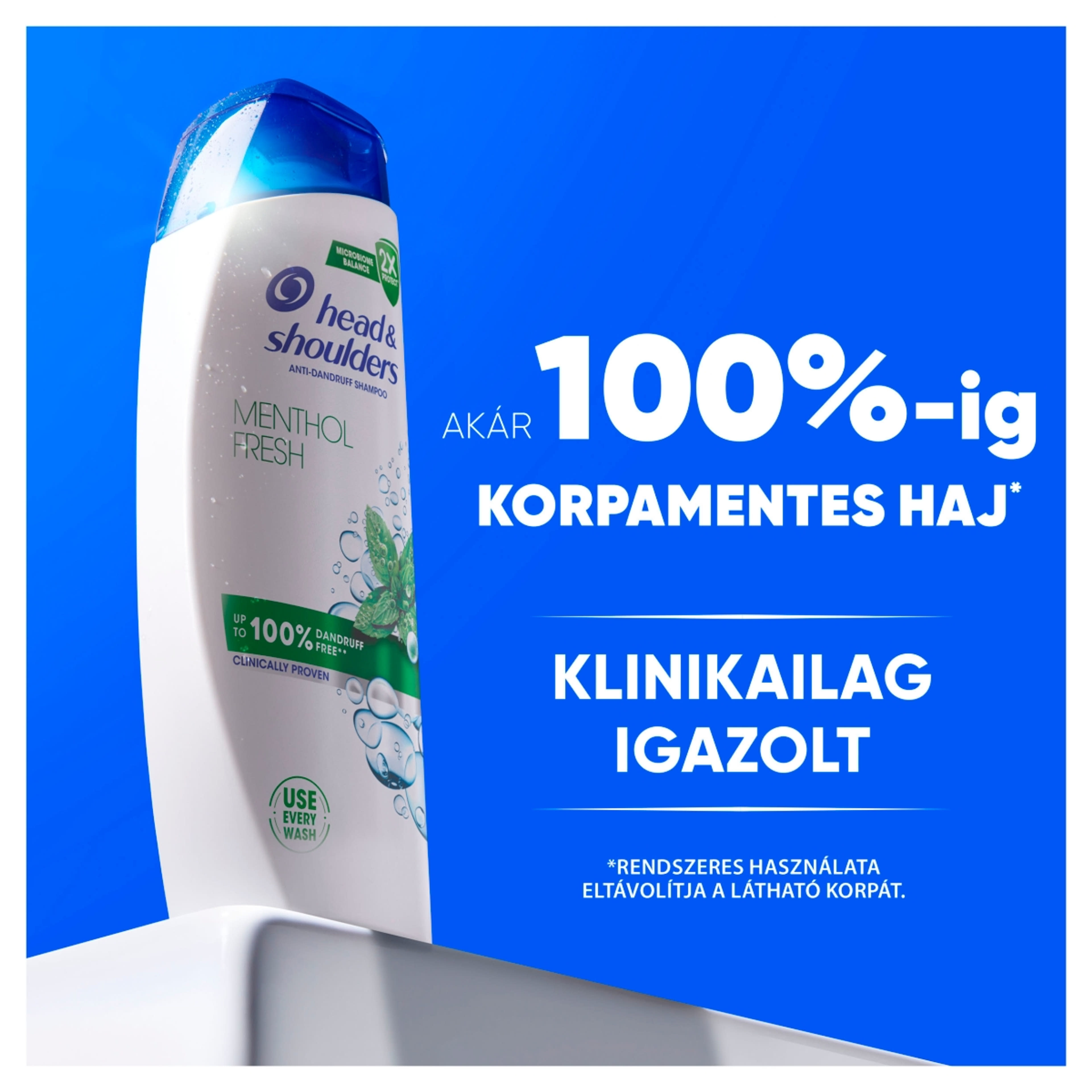 Head & Shoulders Menthol Korpáspdás Elleni sampon - 400 ml-2
