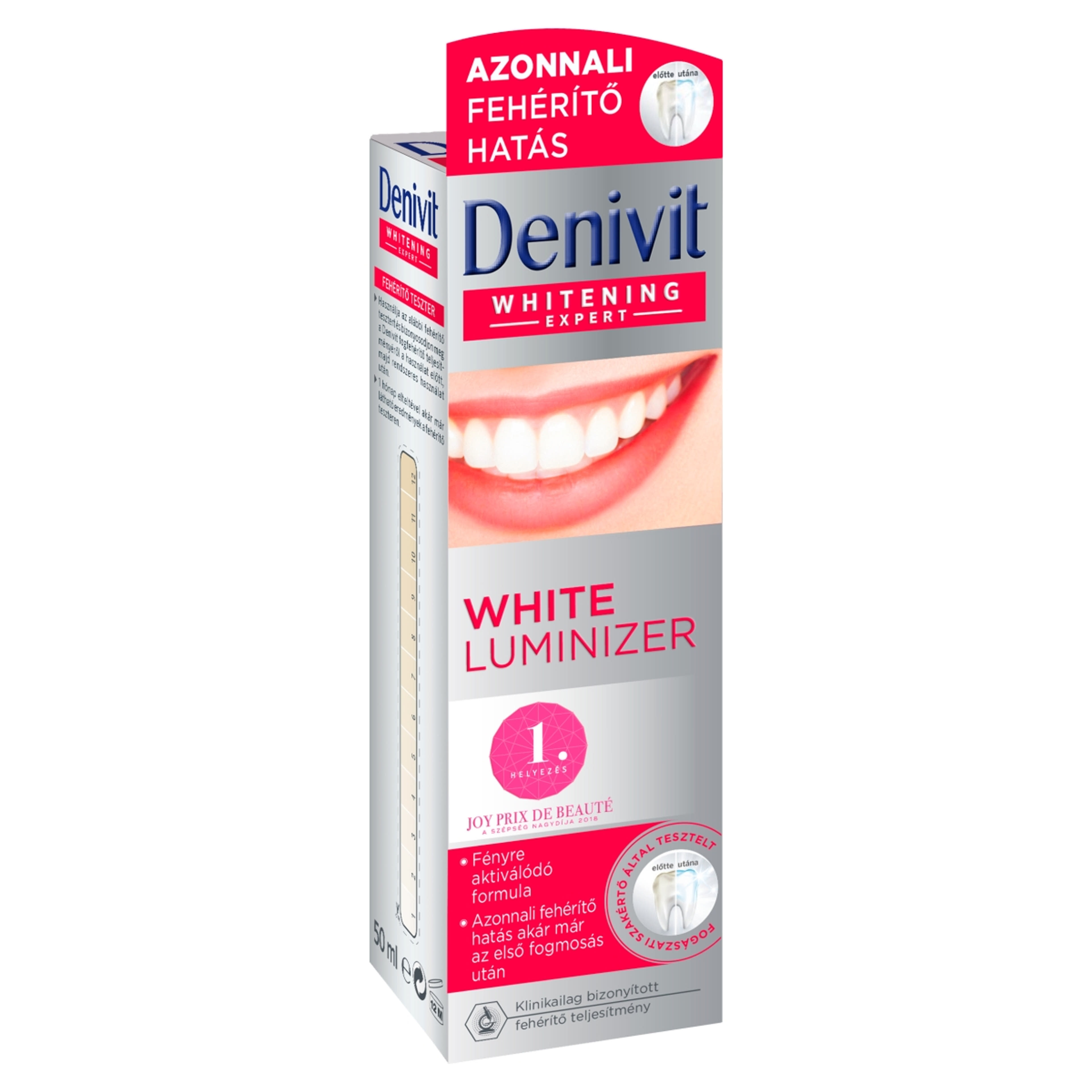 Denivit White Luminizer fogfehérítő krém - 50 ml