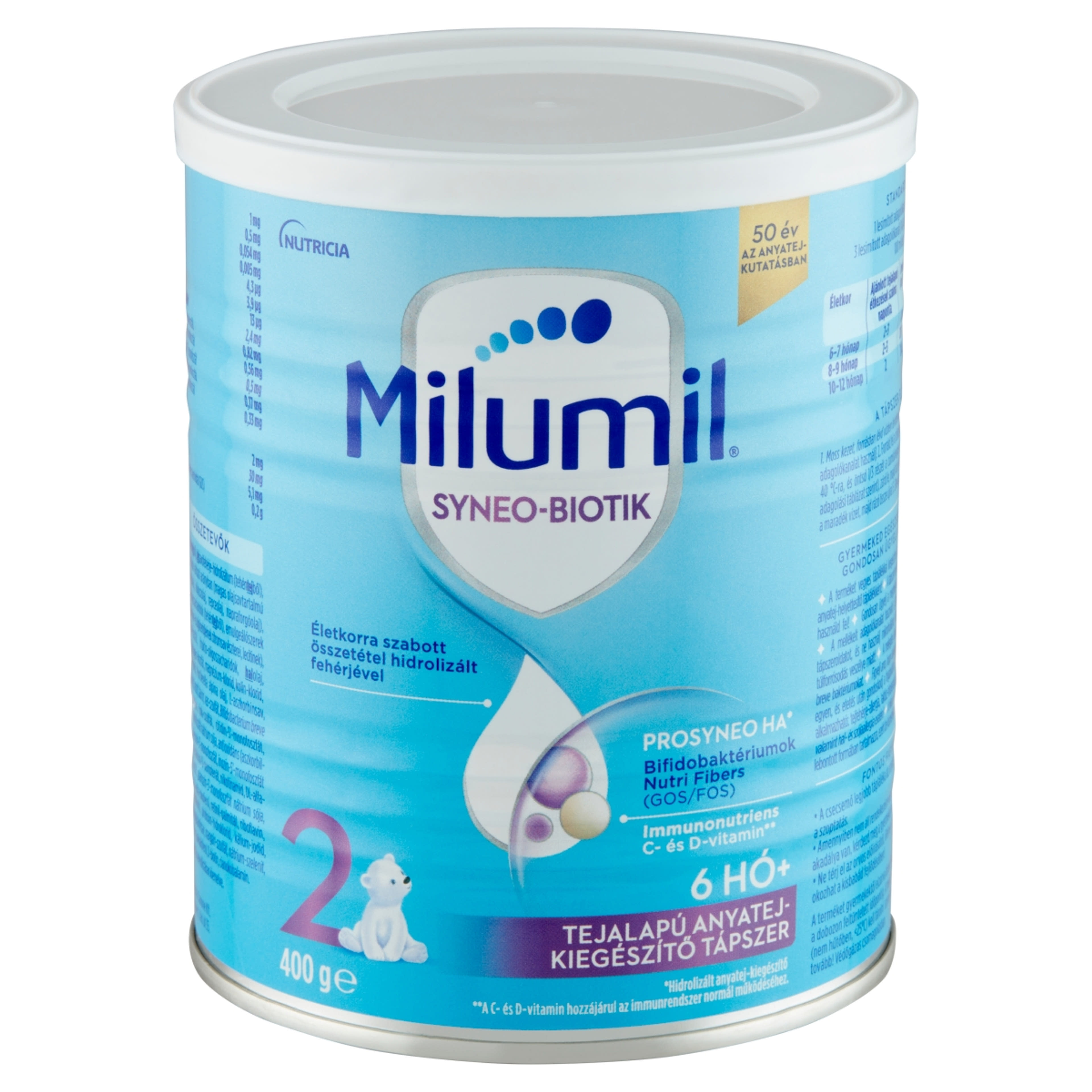 Milumil HA 2 Prosyneo anyatej-kiegészítő tápszer 6-12 hónapos kortól - 400 g-2