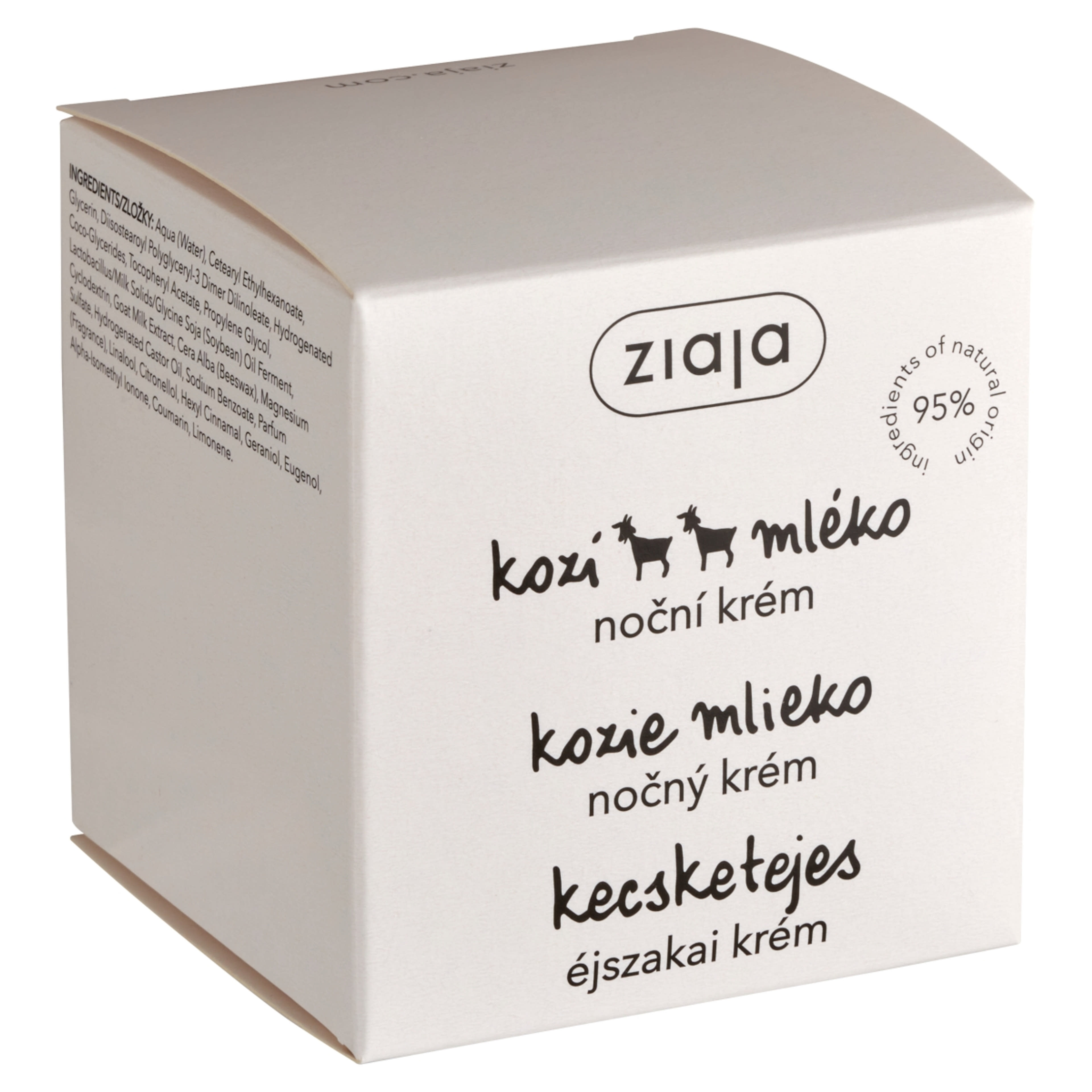 Ziaja kecsketejes éjszakai arckrém - 50 ml-2