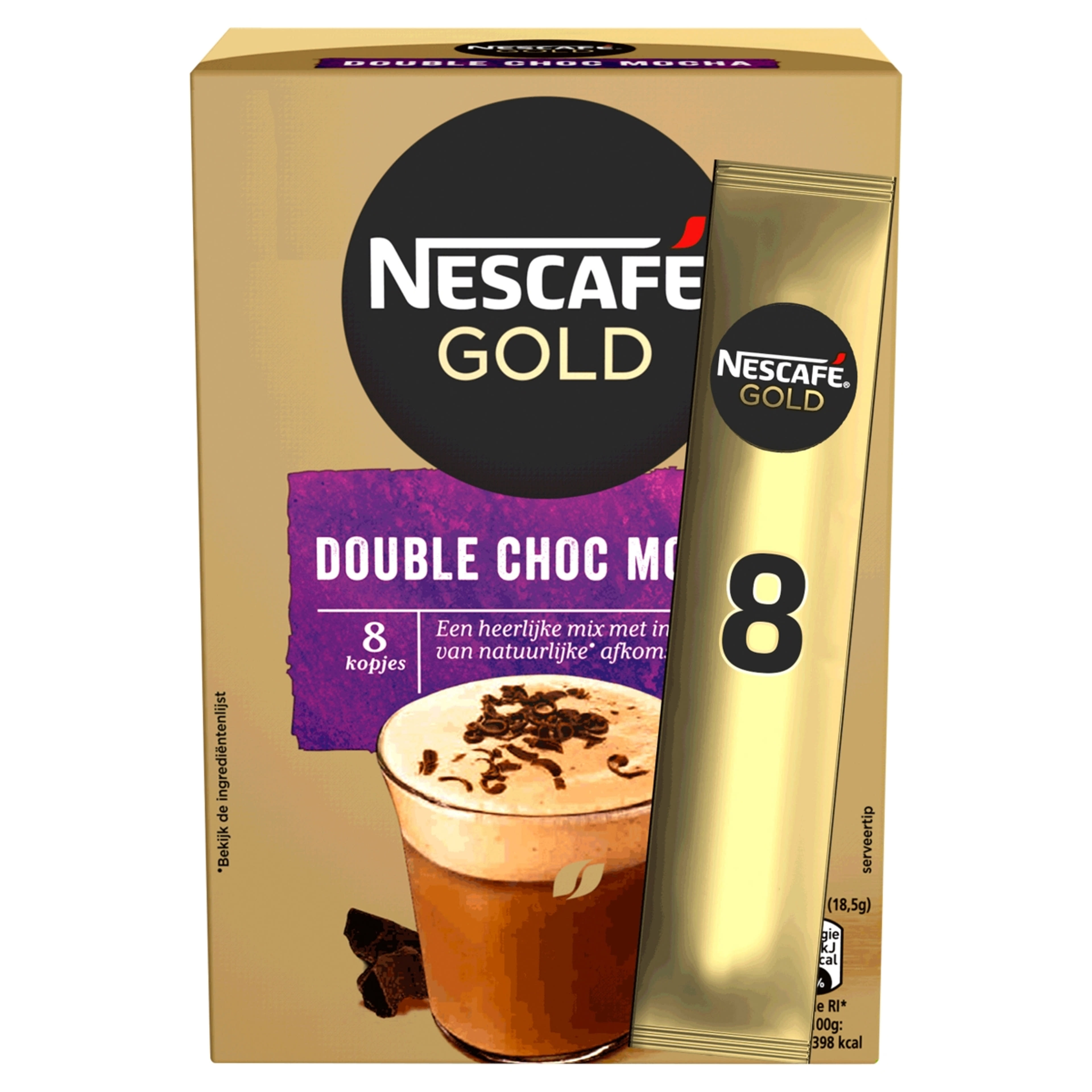 Nescafé Gold dupla csoki Mokka instant kávé - 8 db-3
