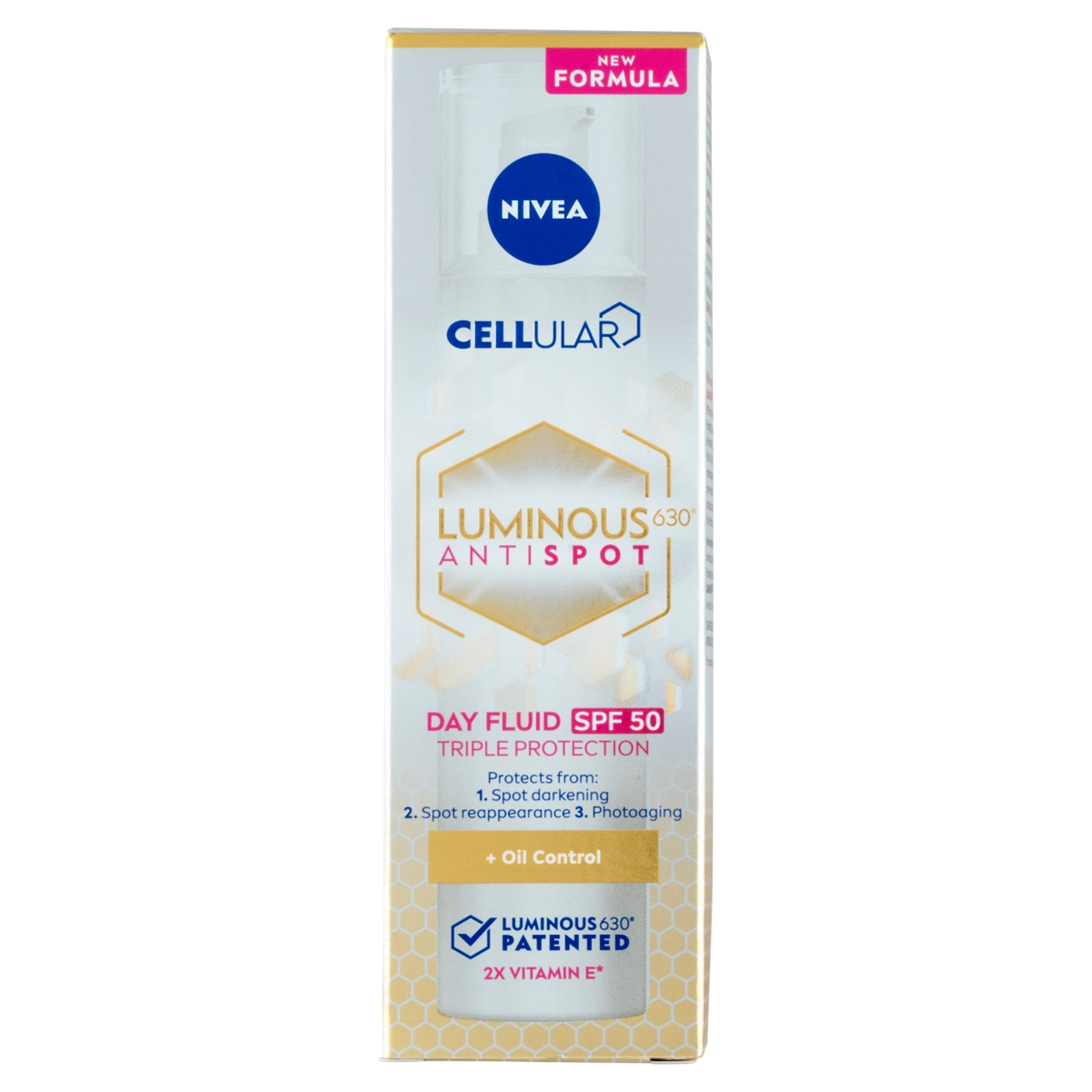 Nivea Cellular Luminous630 pigmentfoltok elleni nappali krém SPF 50 - 40 ml