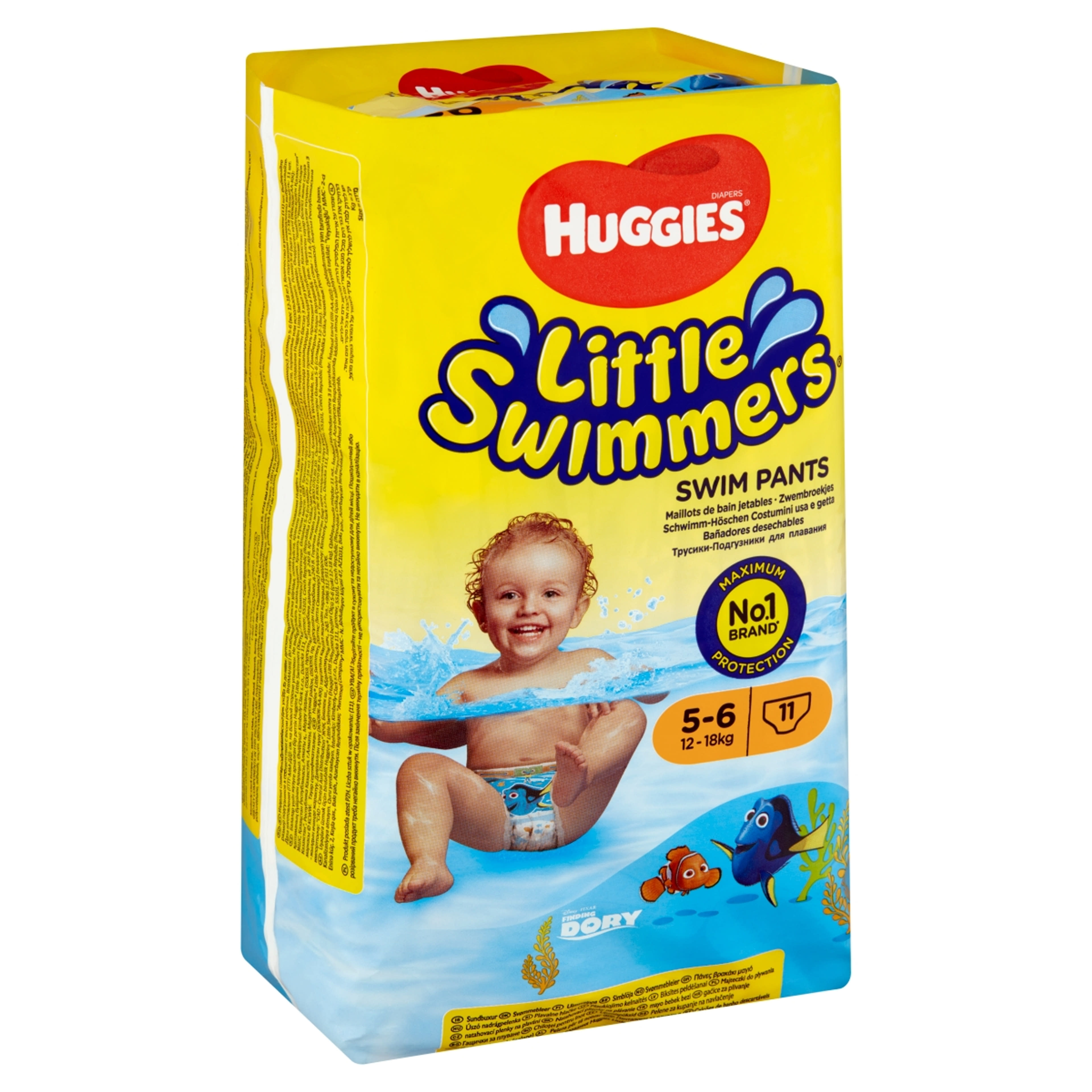 Huggies Little Swimmers 5-6 12 kg-18 kg úszó nadrágpelenka - 11 db-2